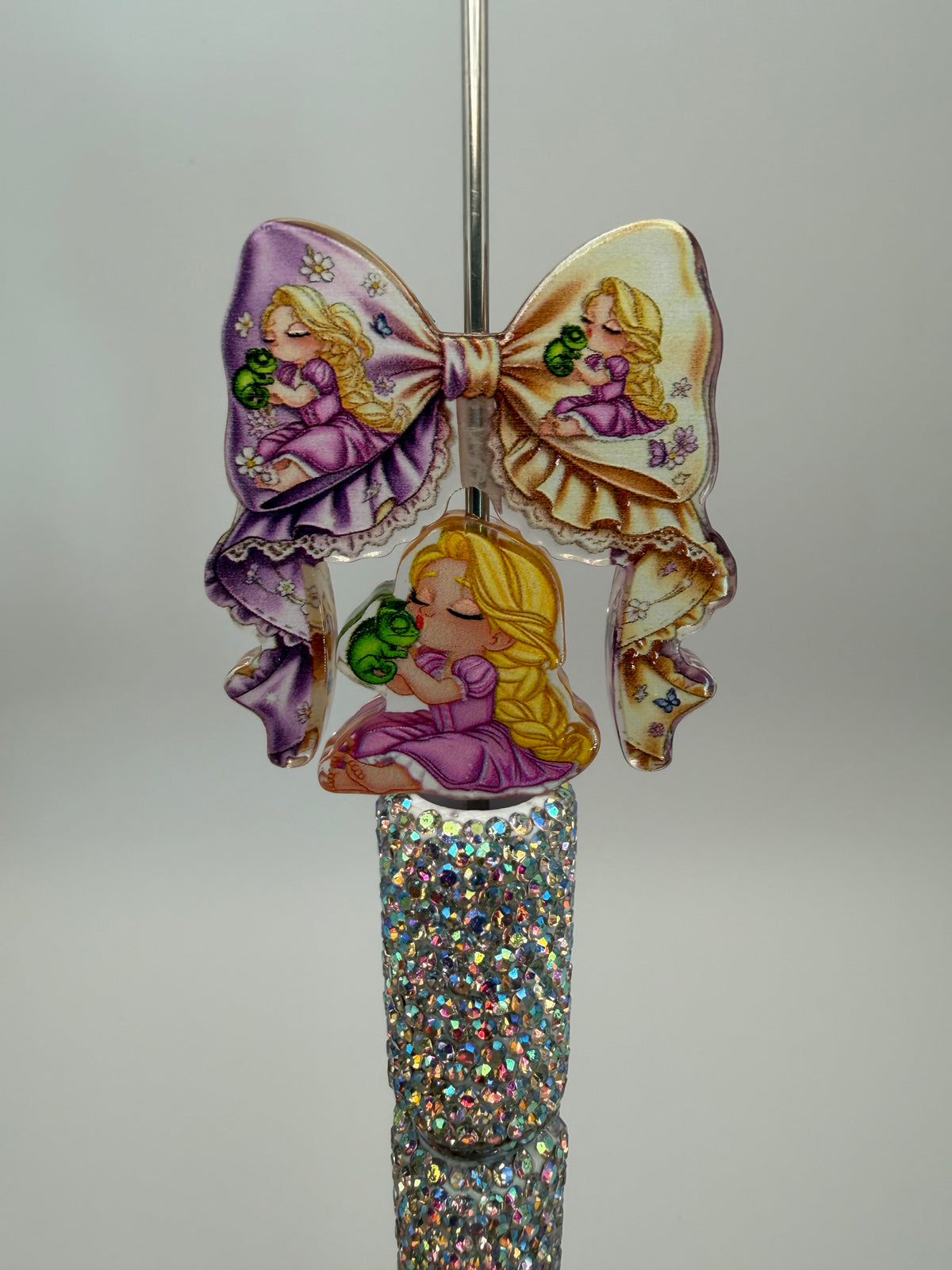 Princess Acrylic Bow and Focal Set
