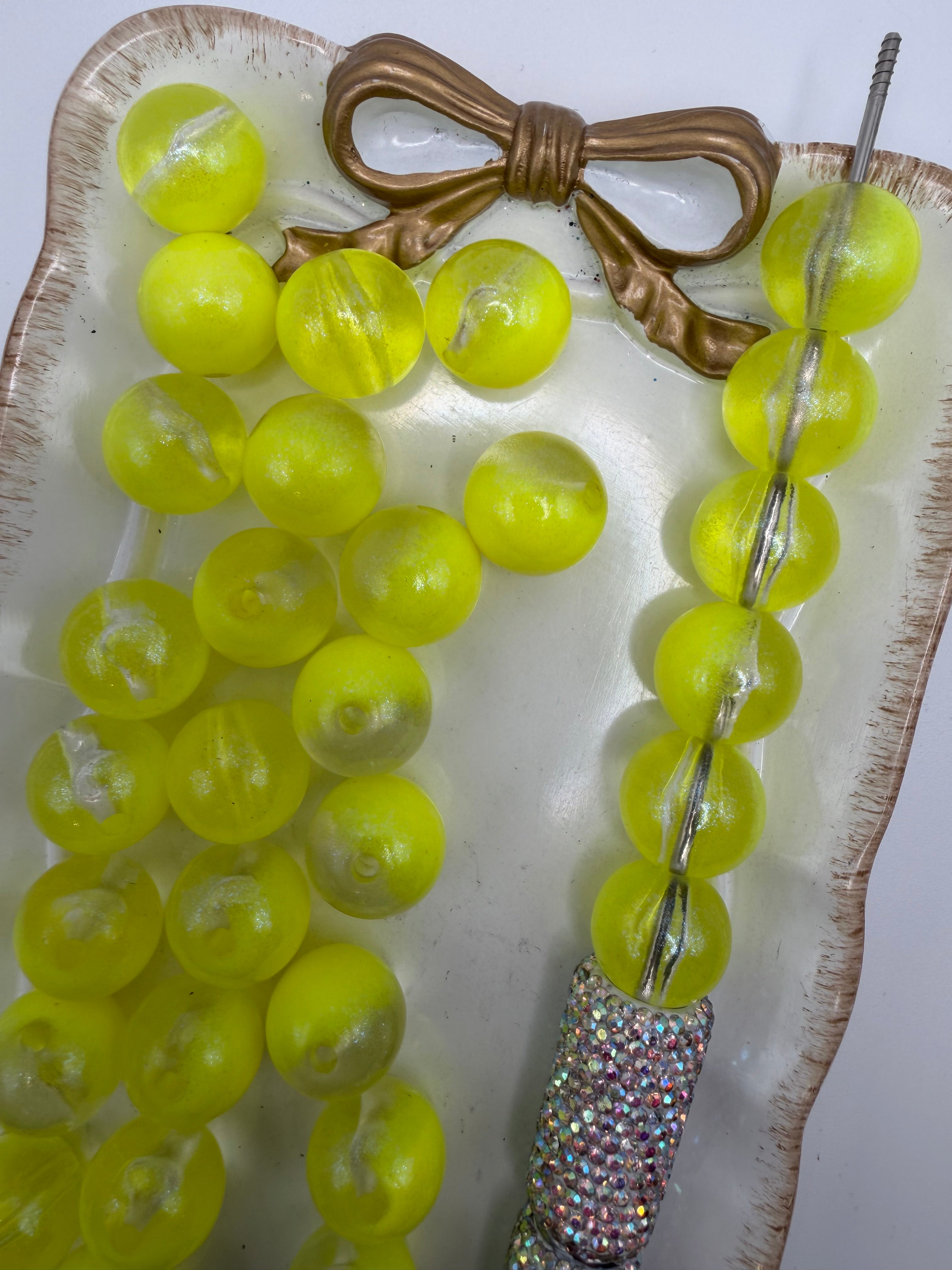Neon Florescent 16mm Beads