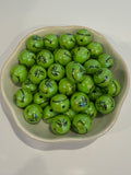 Grumpy Green Guy Beads