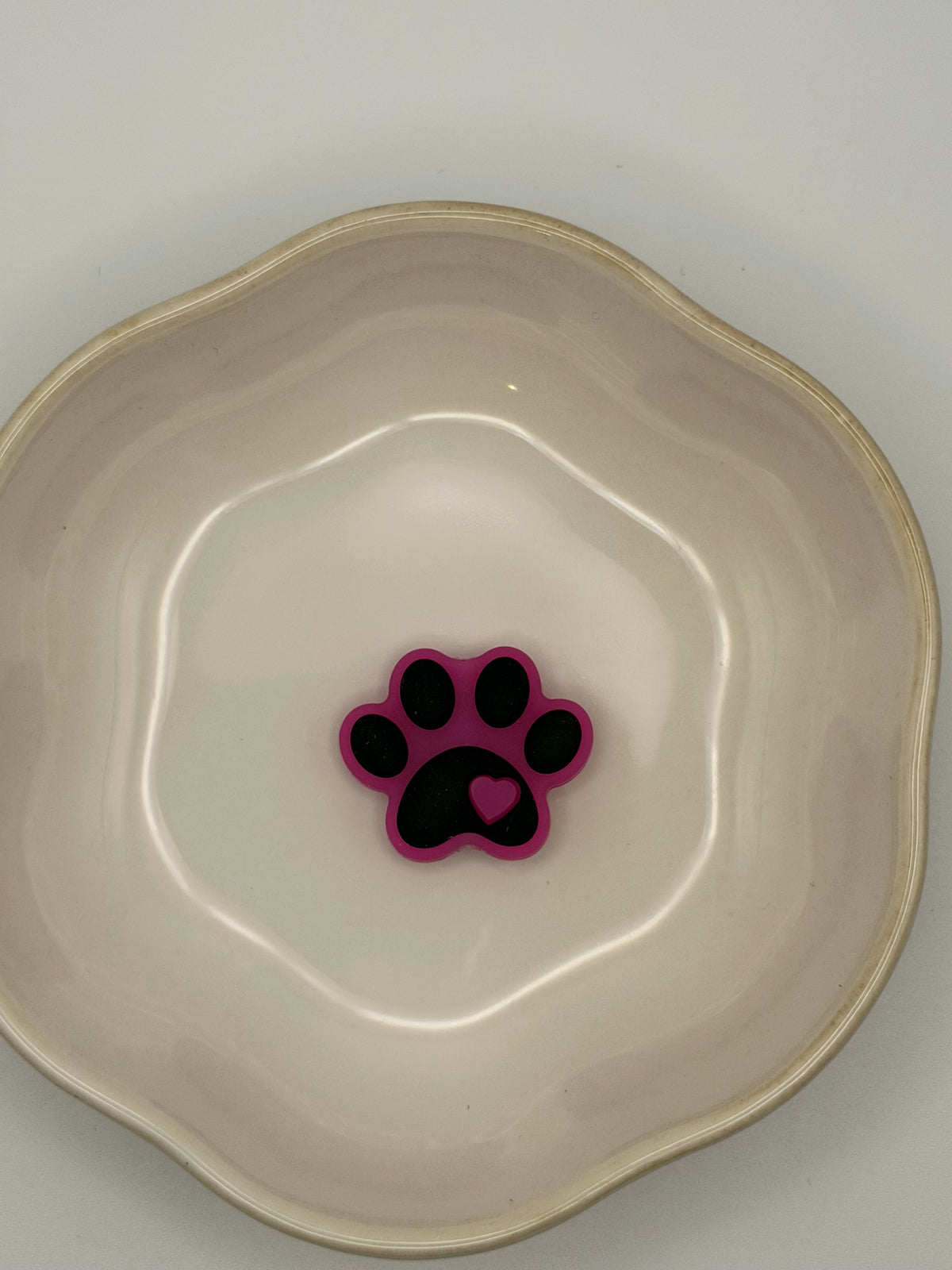Paw Print 2D Silicone Focal