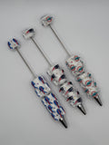 Football Beadable Pen Blanks