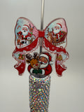 Christmas Acrylic Bow and Focal Set