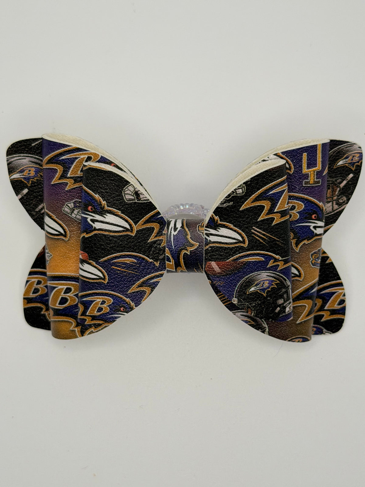 Football Bow Beads