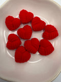 Heartthrob Flocked Beads
