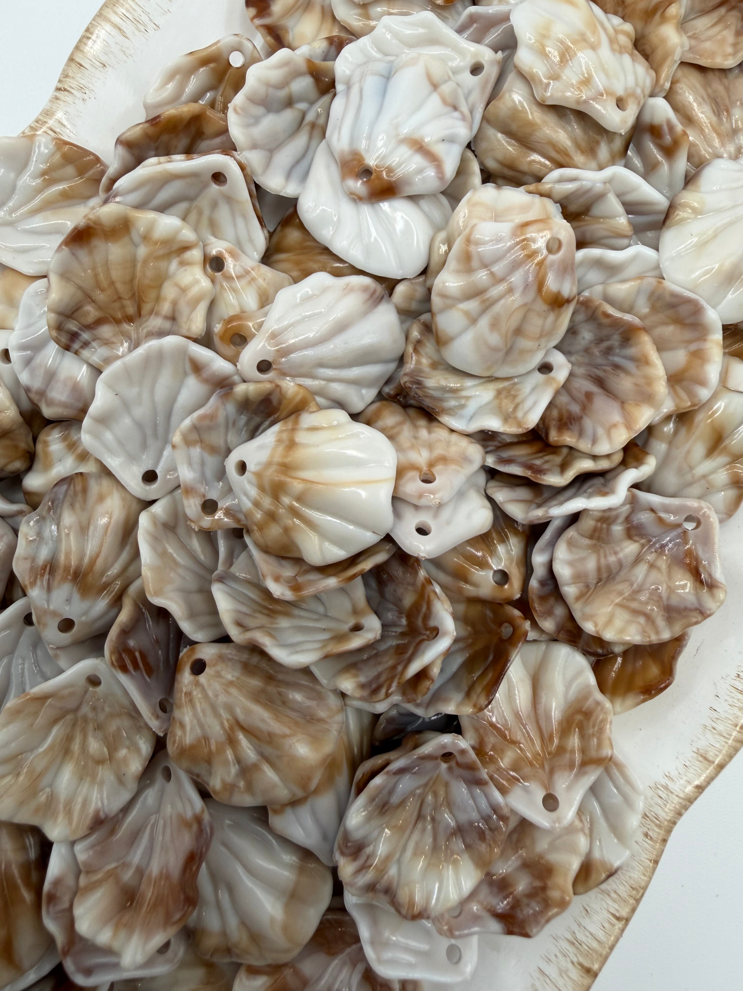 Acrylic Seashell Pendants