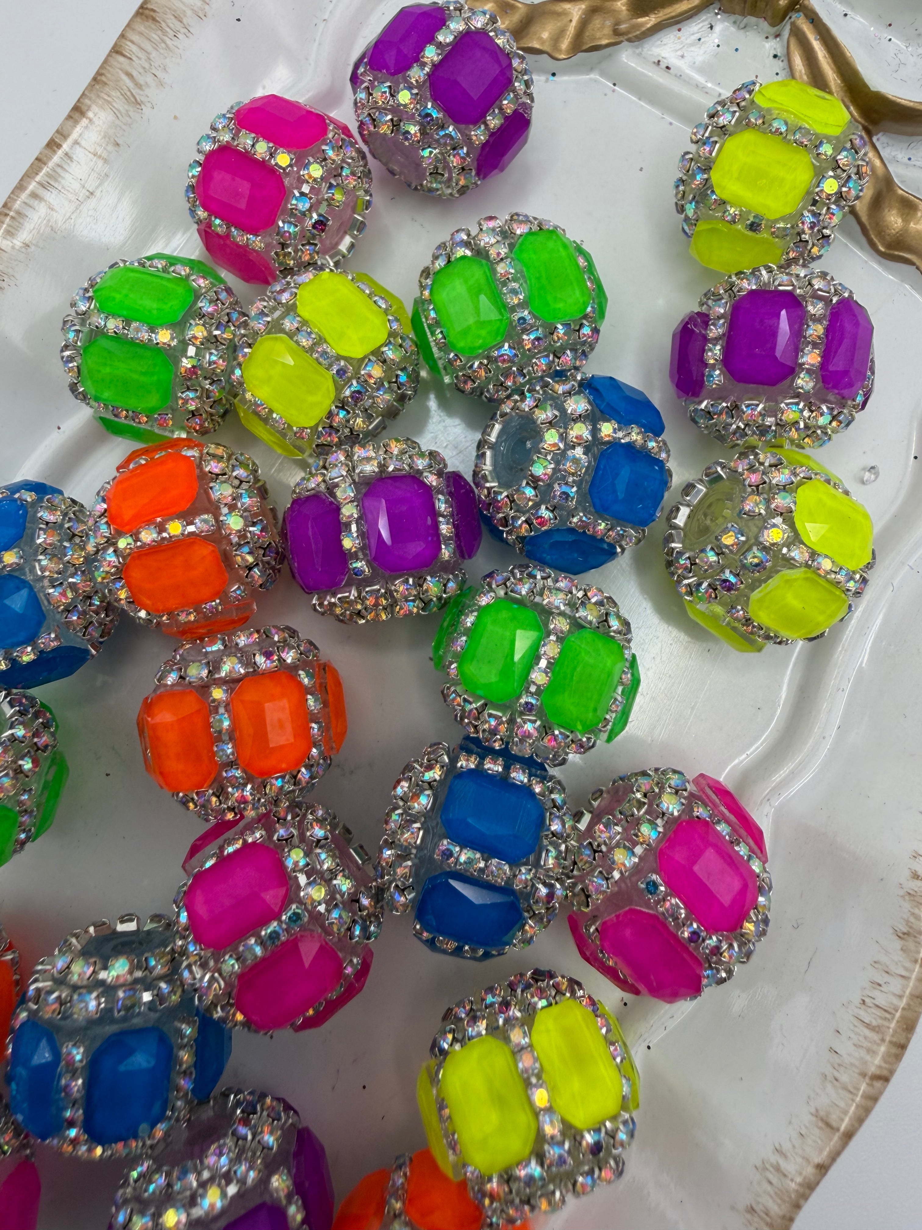 Neon Fancy Beads