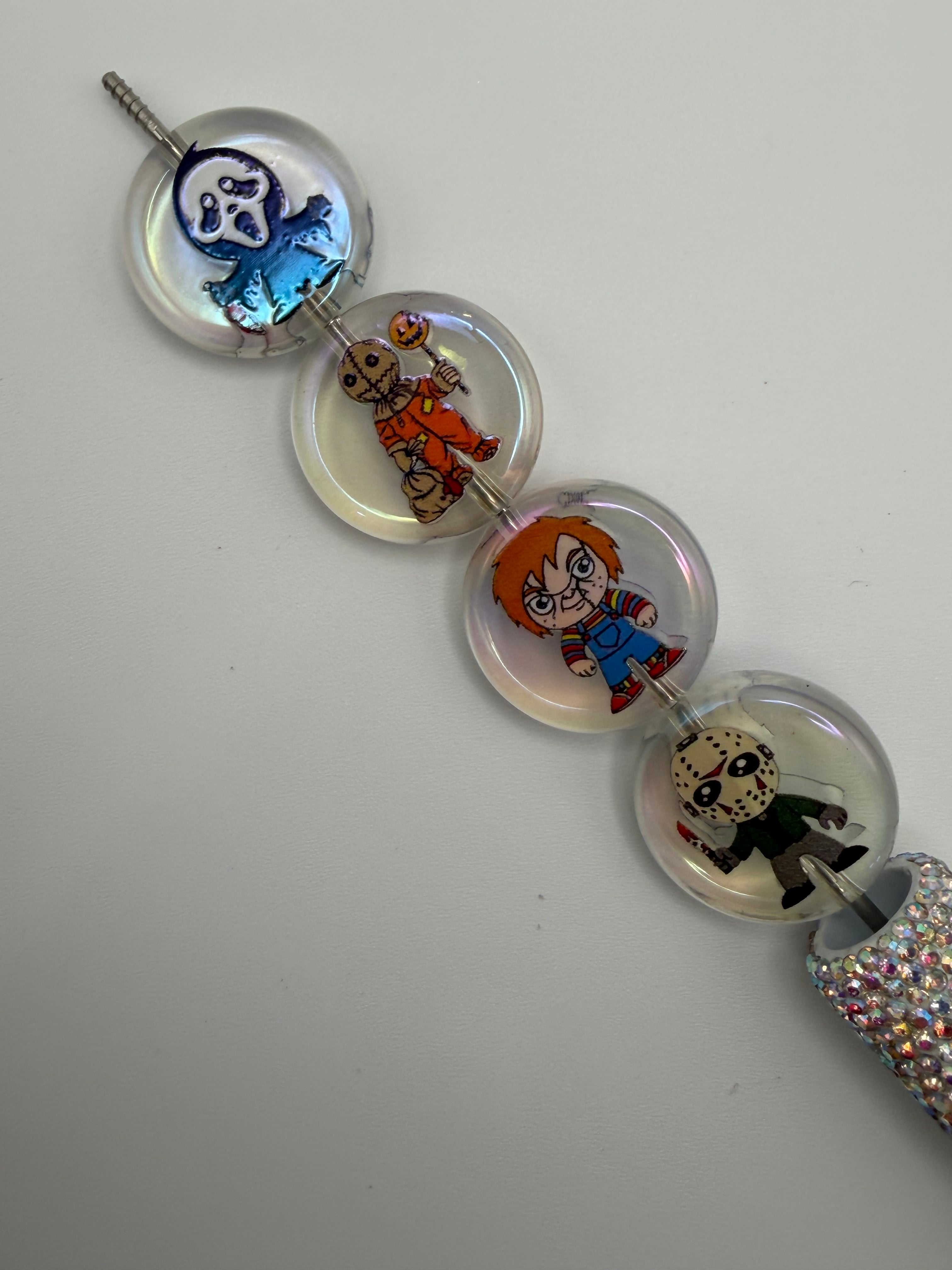 Horror Guy Flat Beads