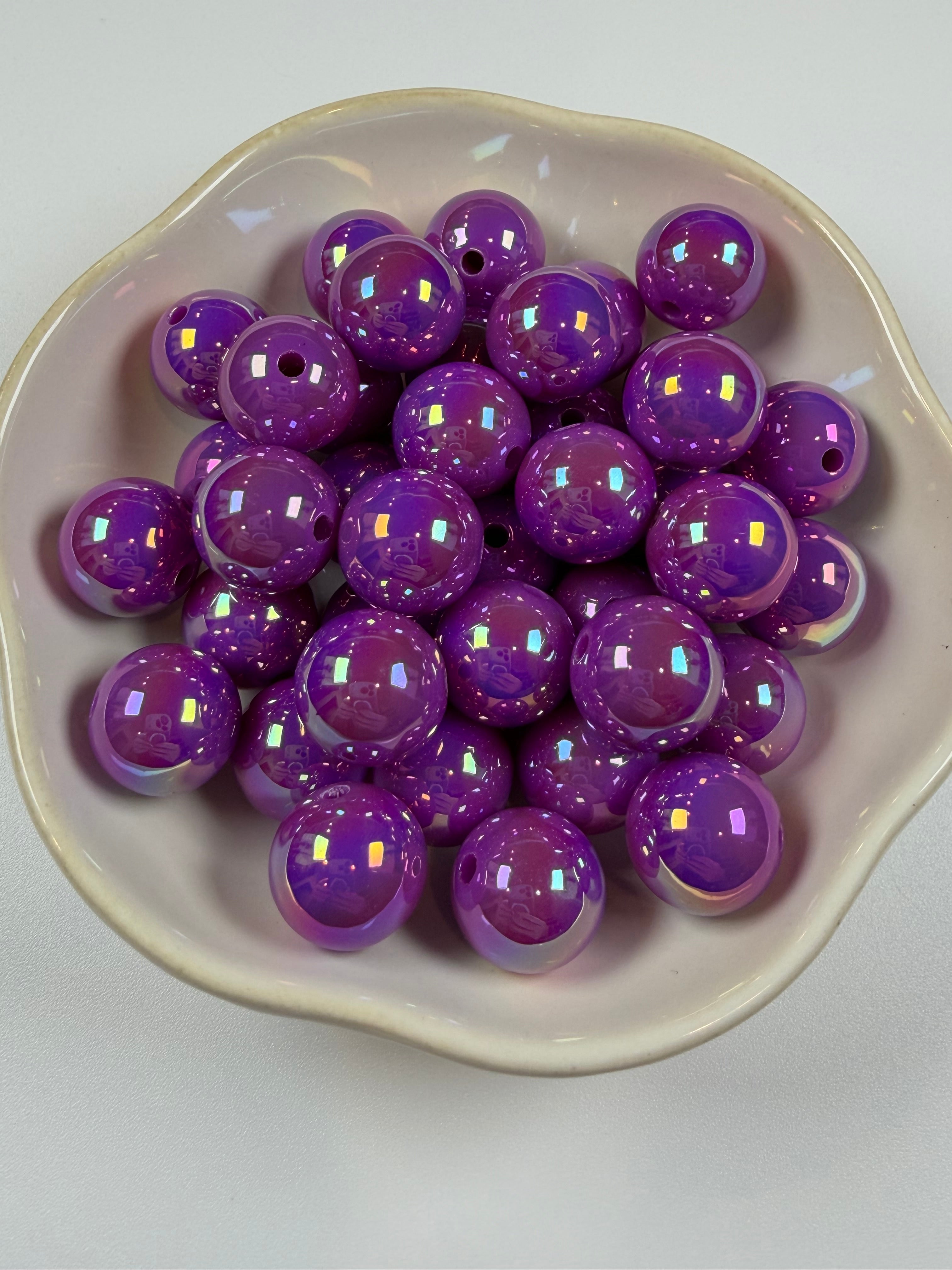 UV Coated 16mm Beads