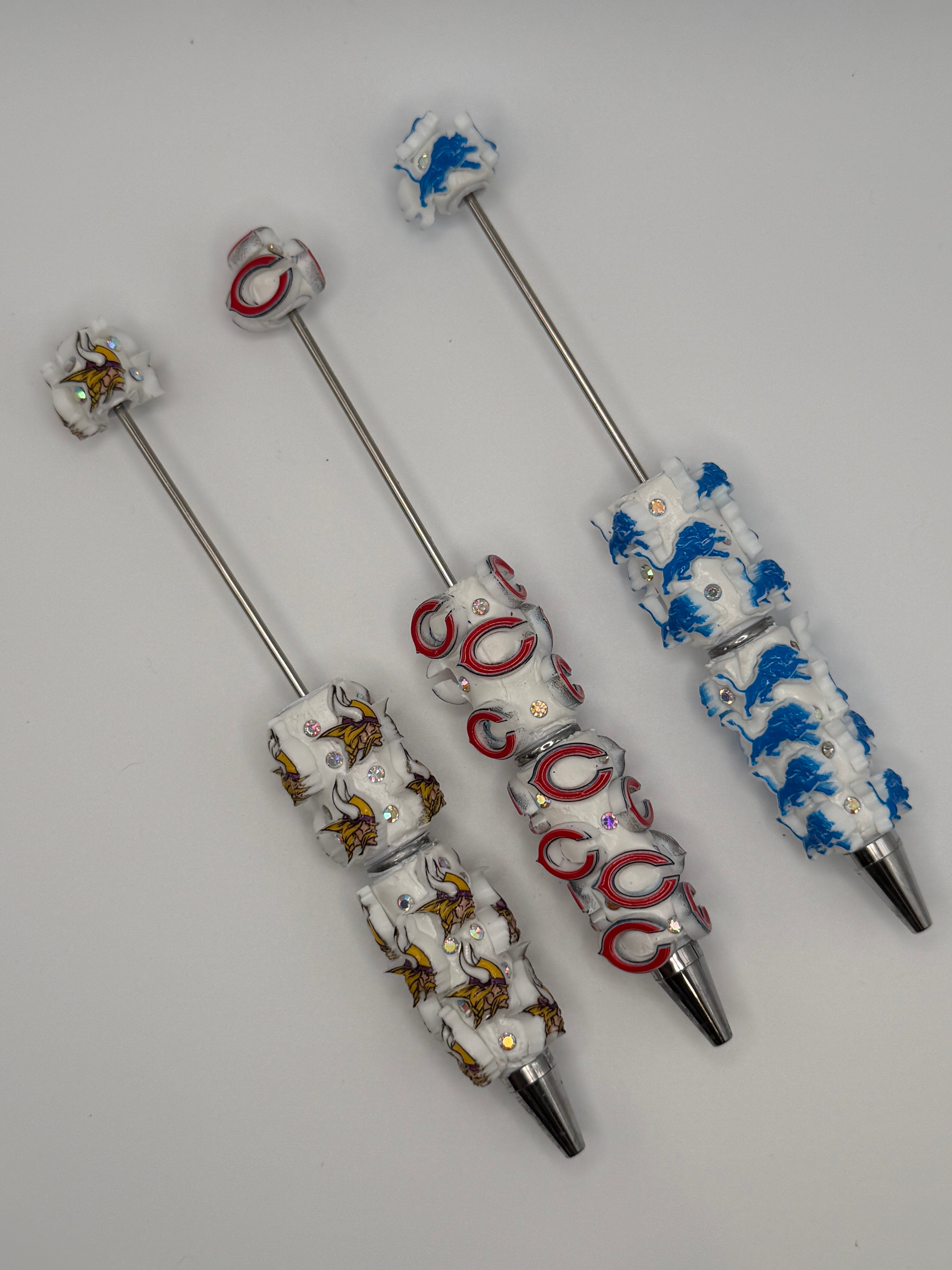 Football Beadable Pen Blanks