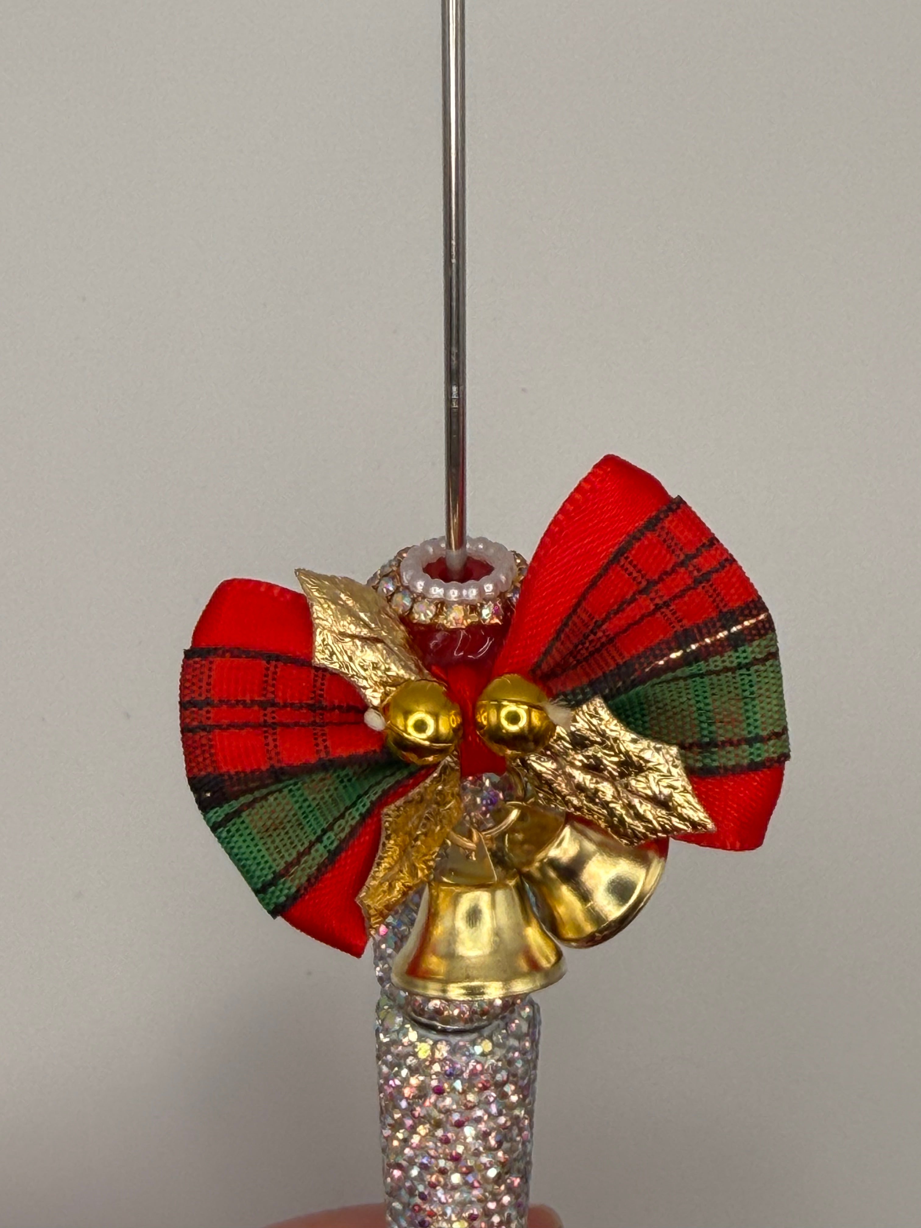 Christmas Bow Beads