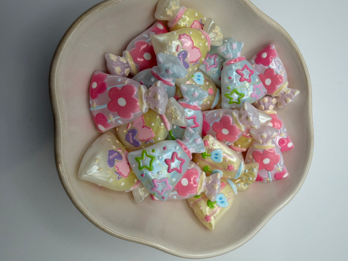 Stars and Roses Beads