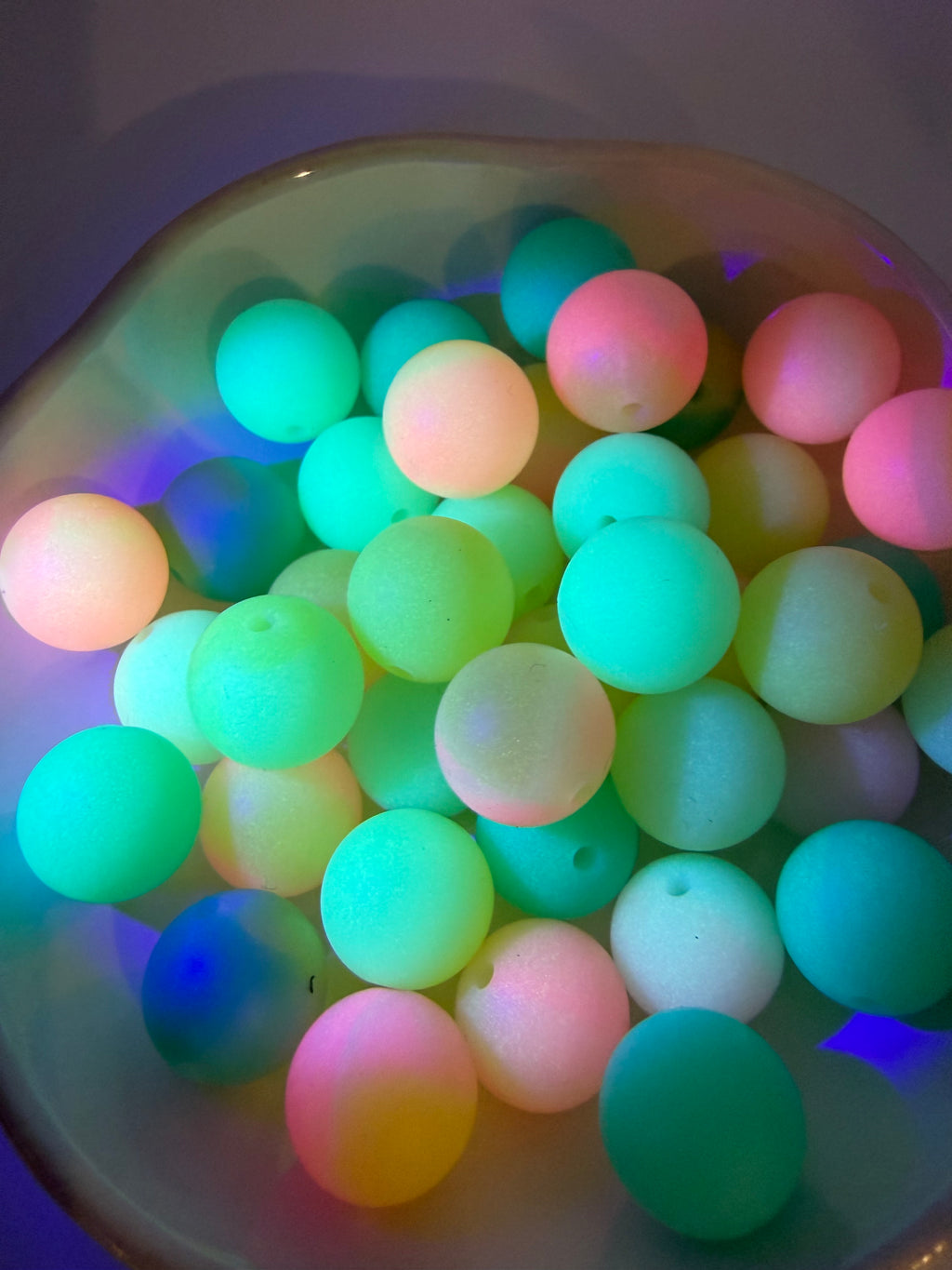 Glow in the Dark Silicone Mix