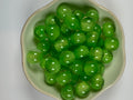 Green Gooey Center Beads