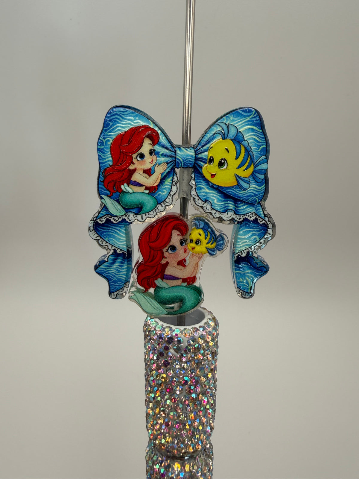 Princess Acrylic Bow and Focal Set