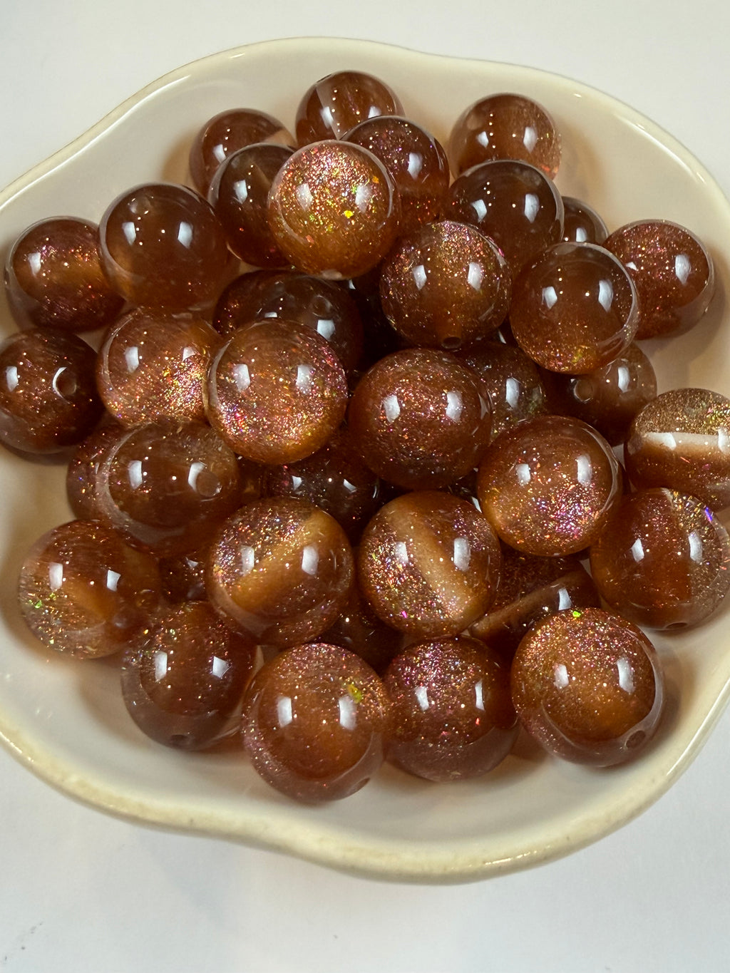Glitter Resin Beads