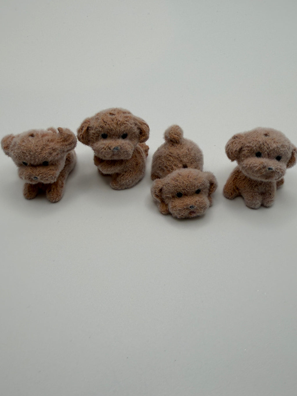 Flocked Puppy Beads