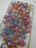 UV Flower Spacer Beads