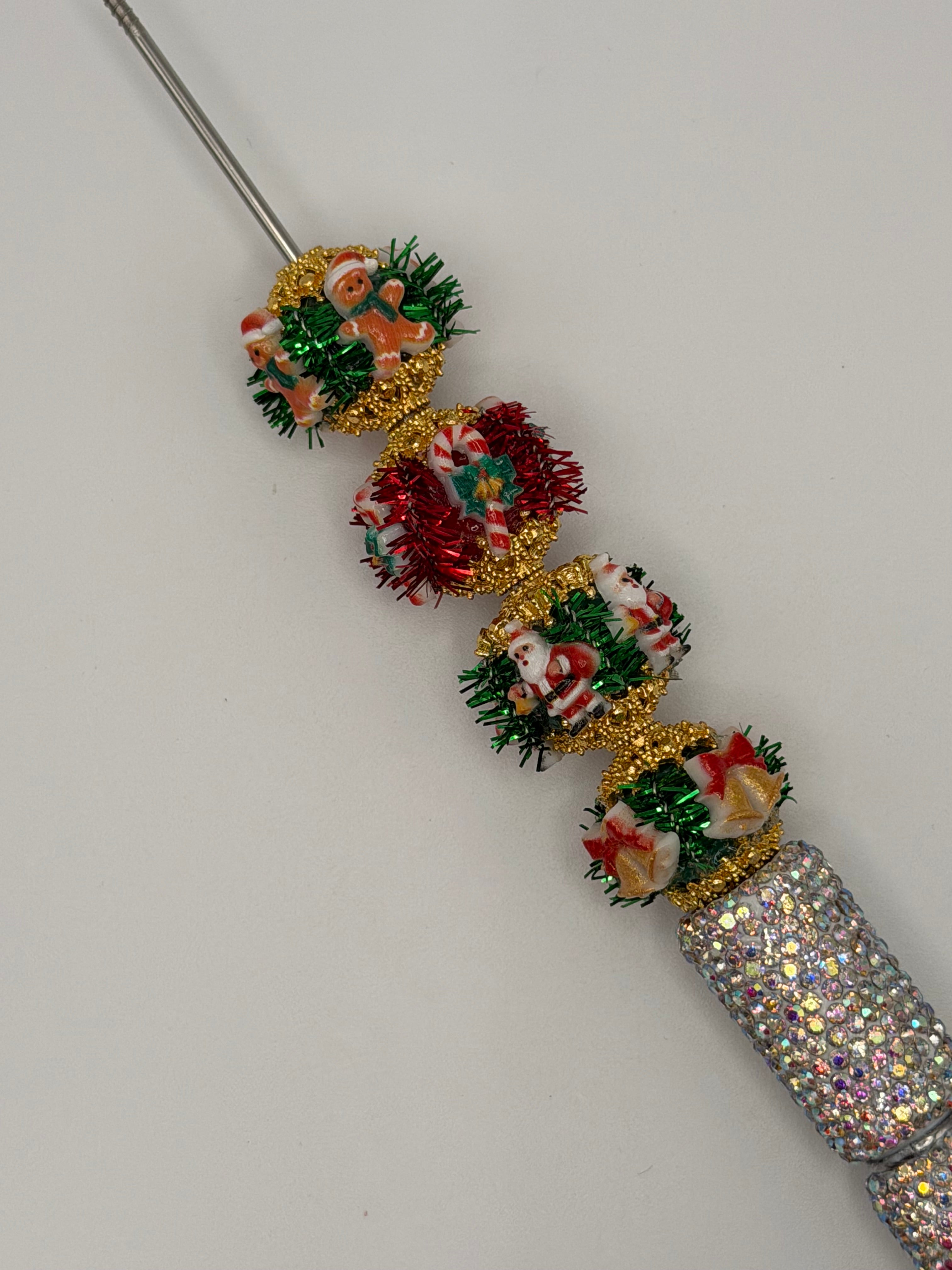 Christmas Tinsel Beads