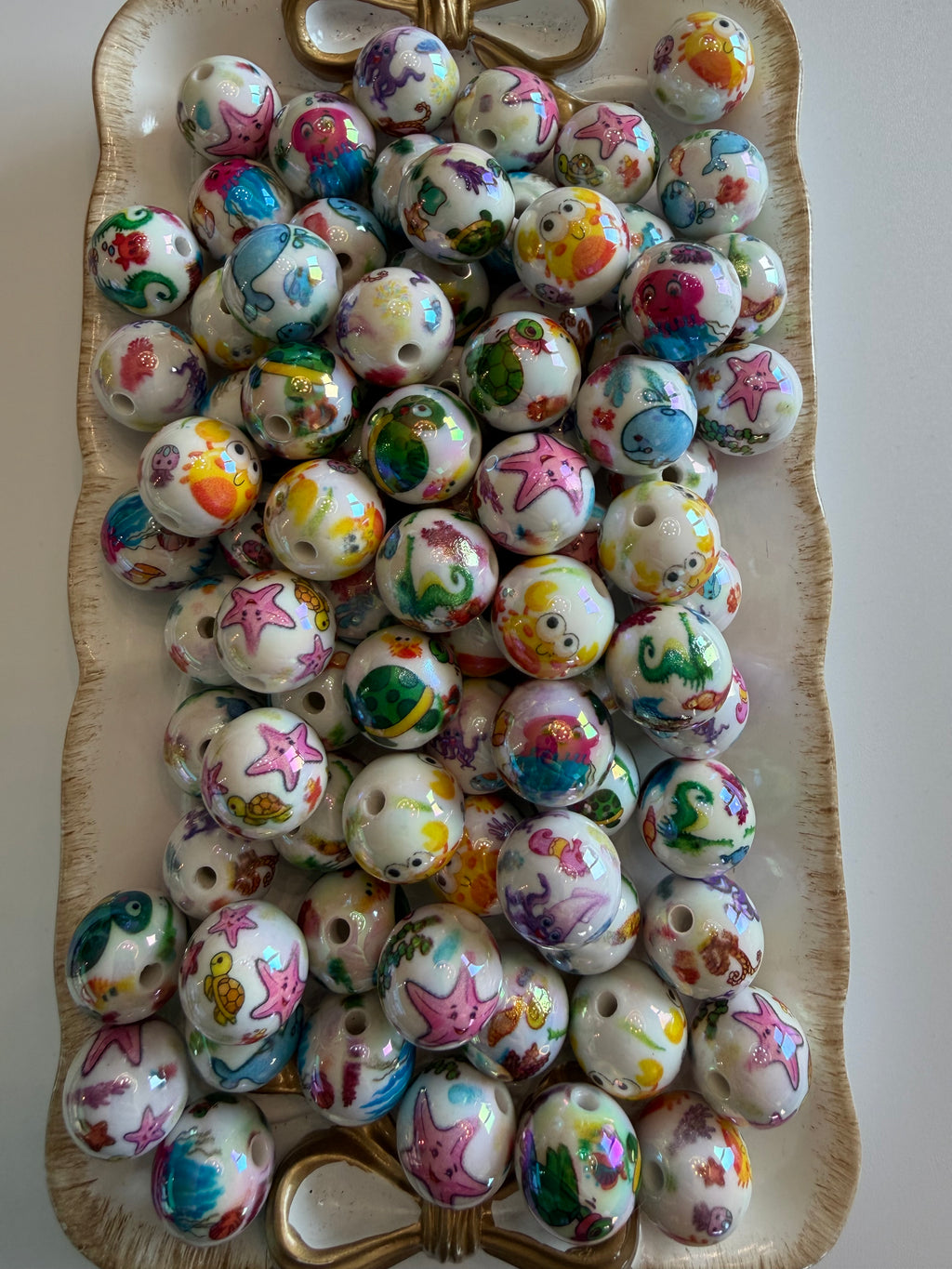 UV Sea Animal 16mm Beads