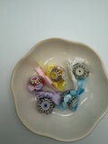Bubble Heart Bow Beads