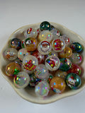 Christmas UV Coated Beads