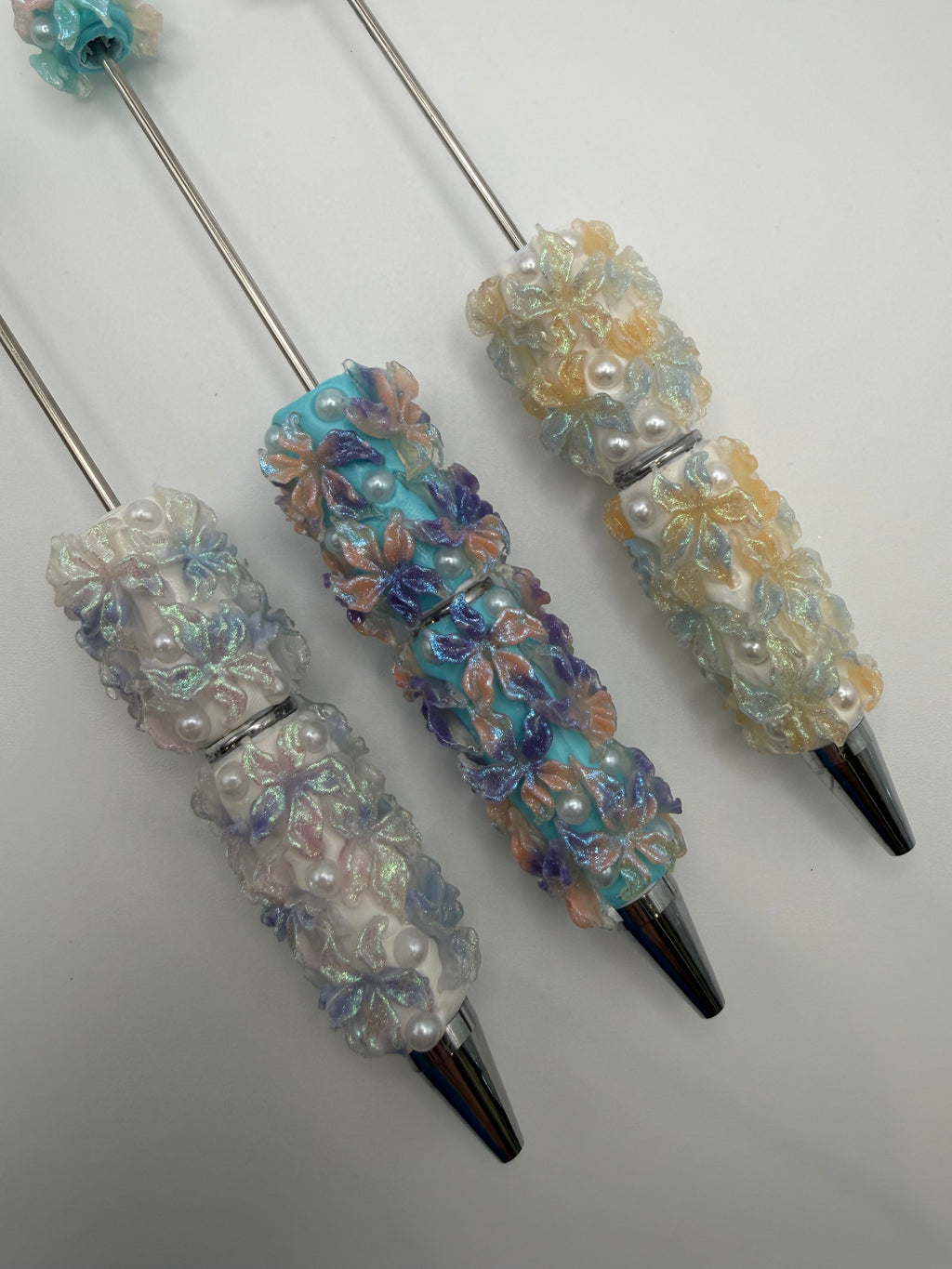 Color Changing Bow Beadable Pen Blanks