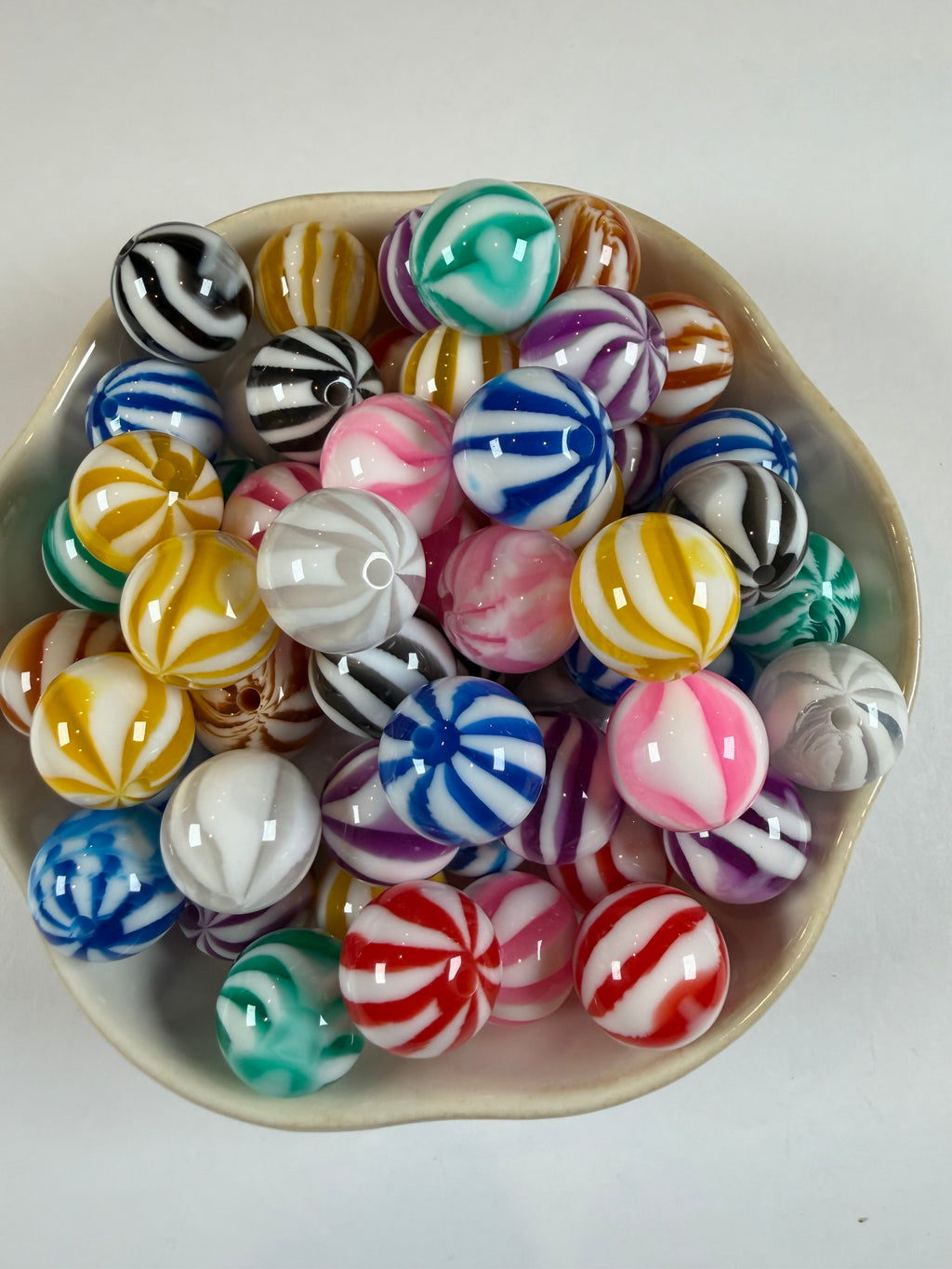 Swirl Resin Beads