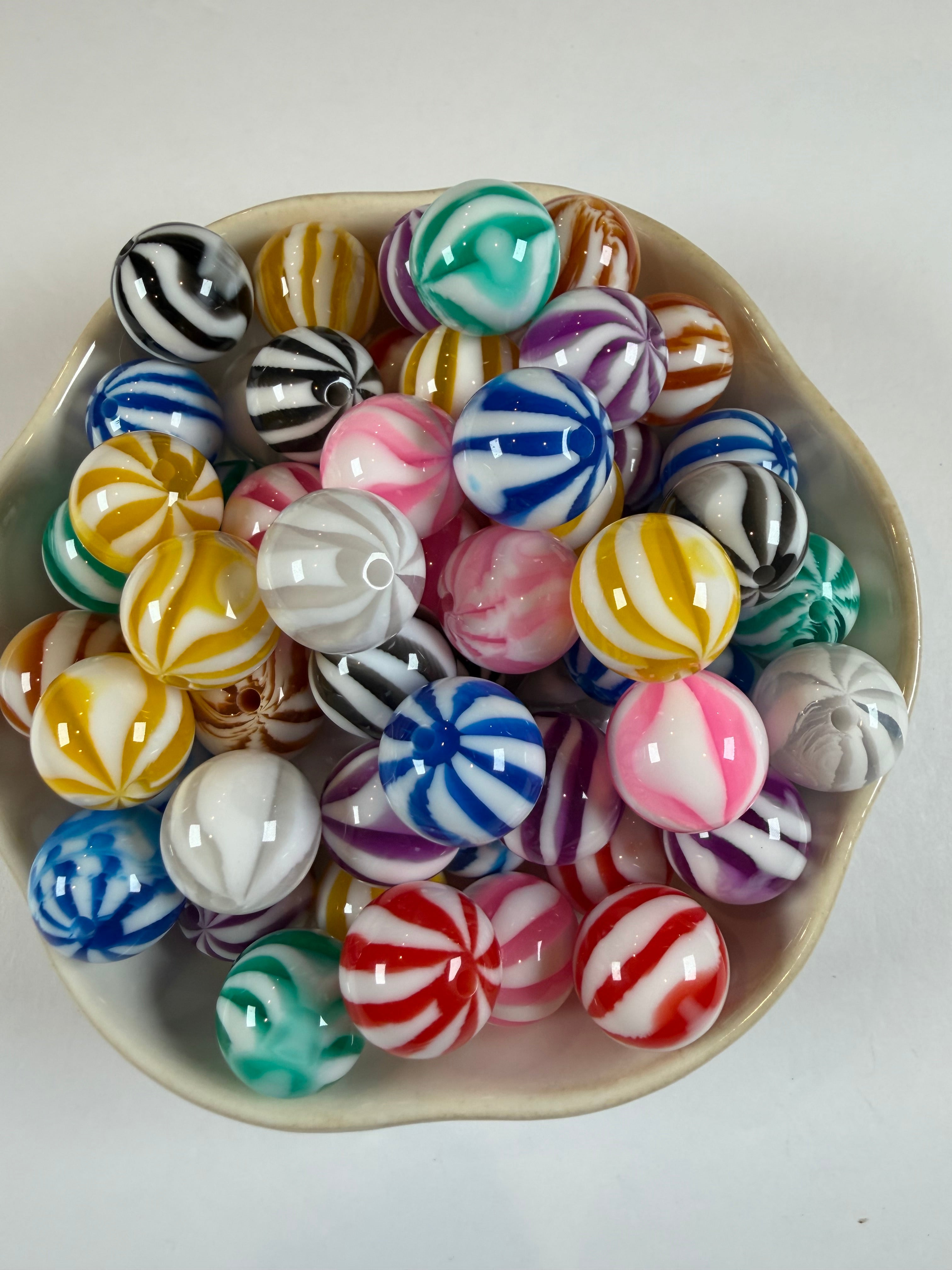 Swirl Resin Beads