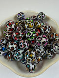 Multicolor Leopard Beads