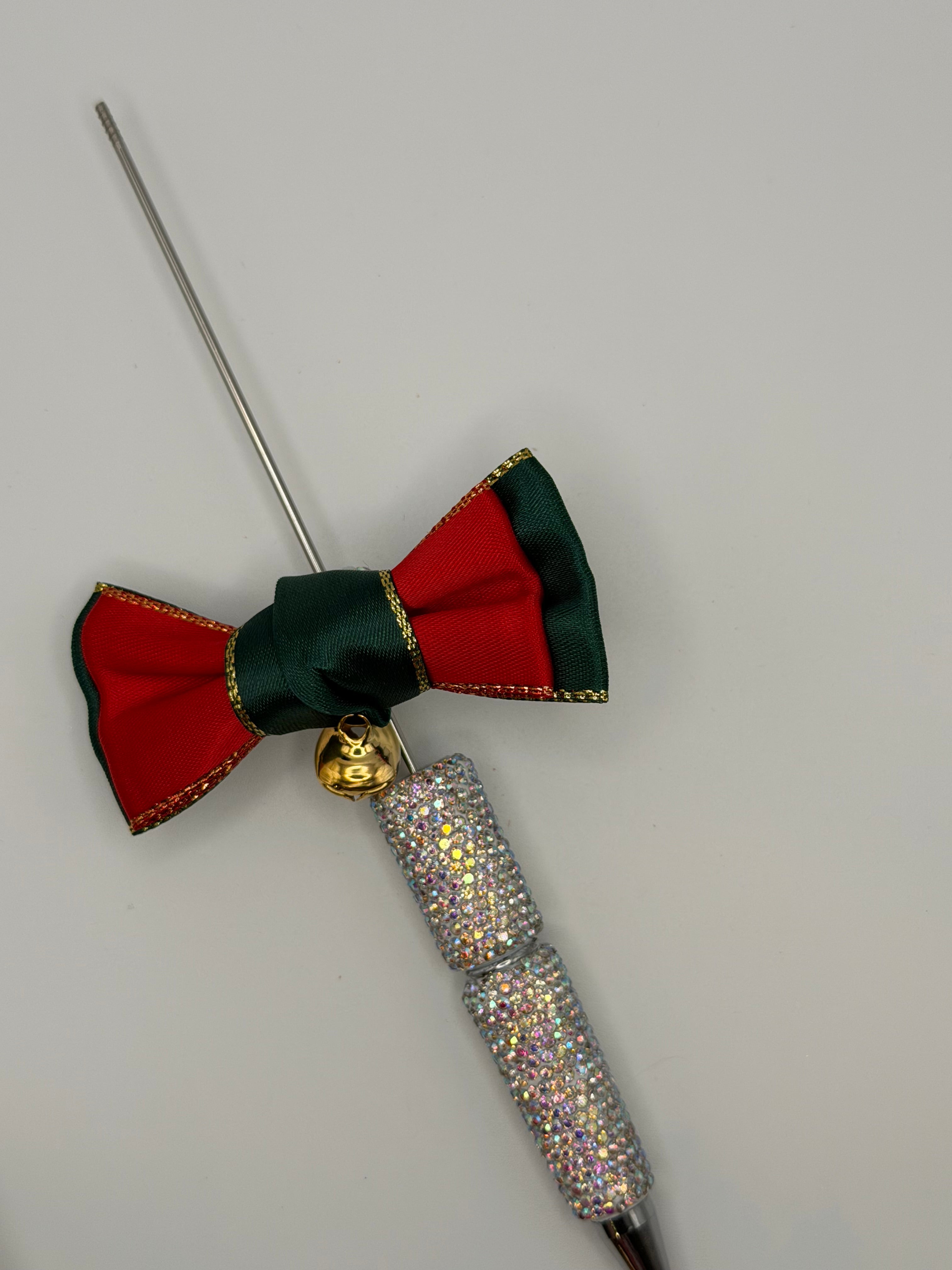 Christmas Bow Beads