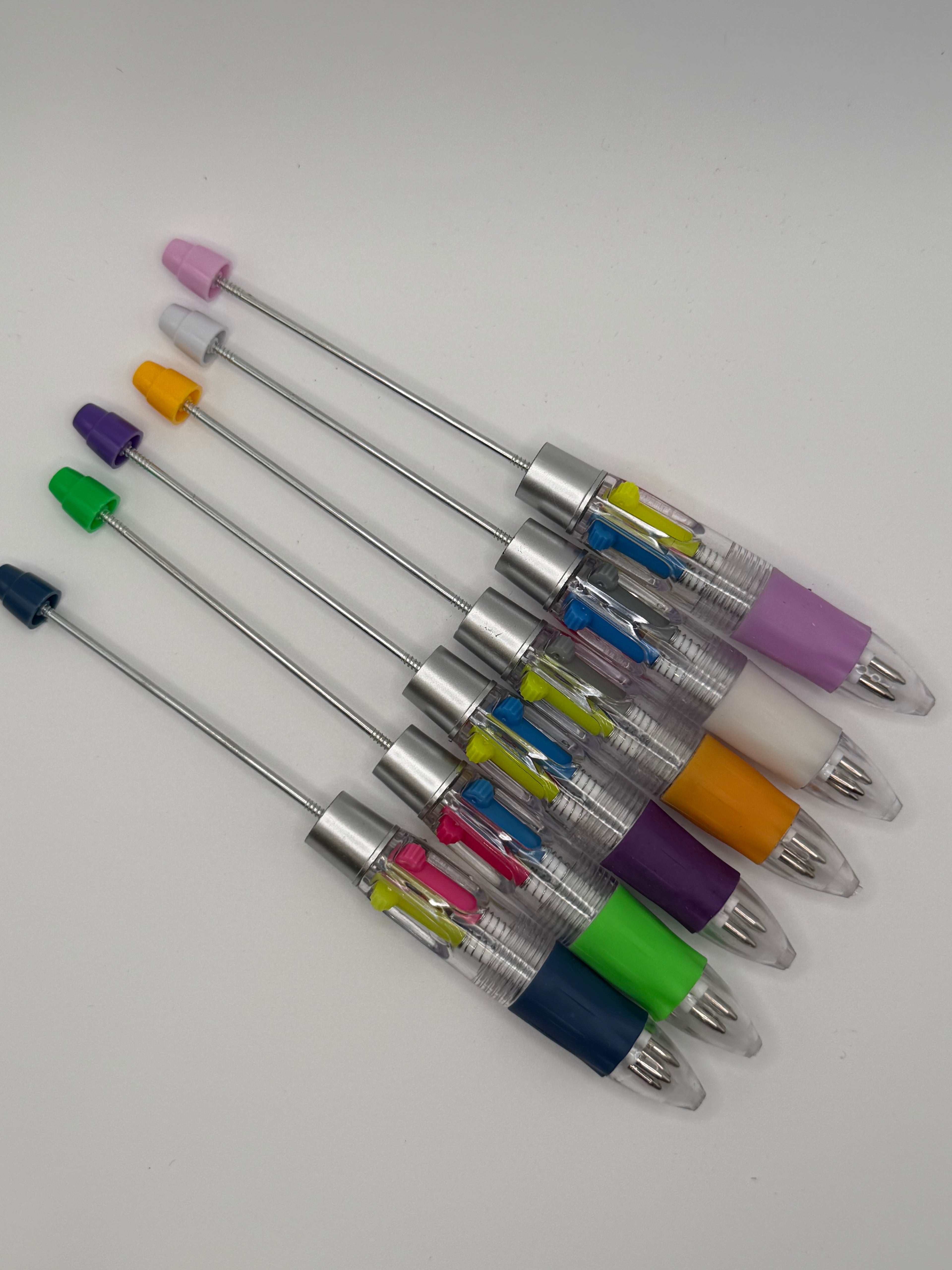 Multicolor Ink Beadable Pen Blank