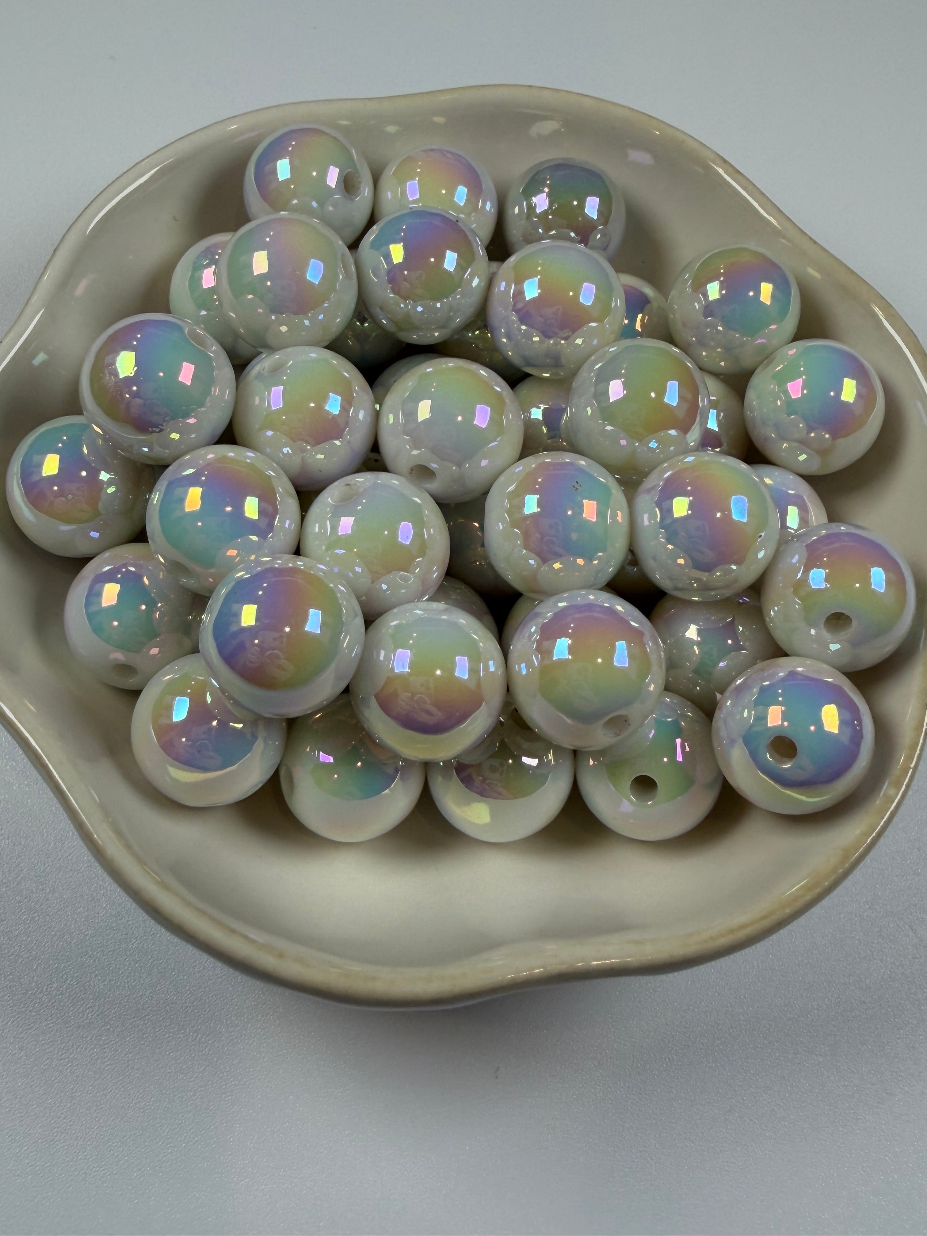 UV Coated 16mm Beads