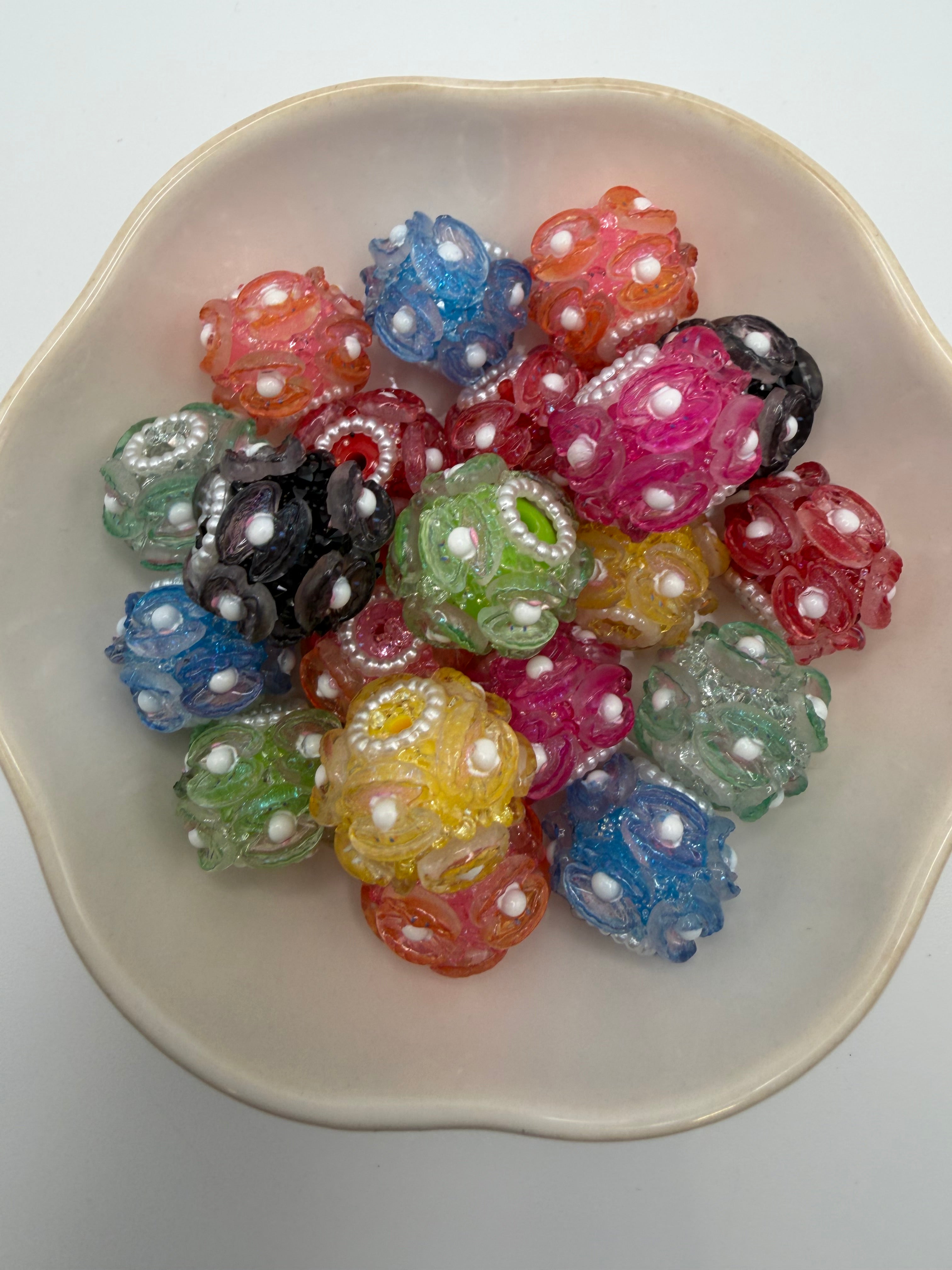 Shell with Pearl Fancy Beads