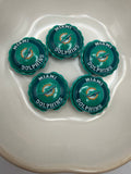 Miami Football Beads