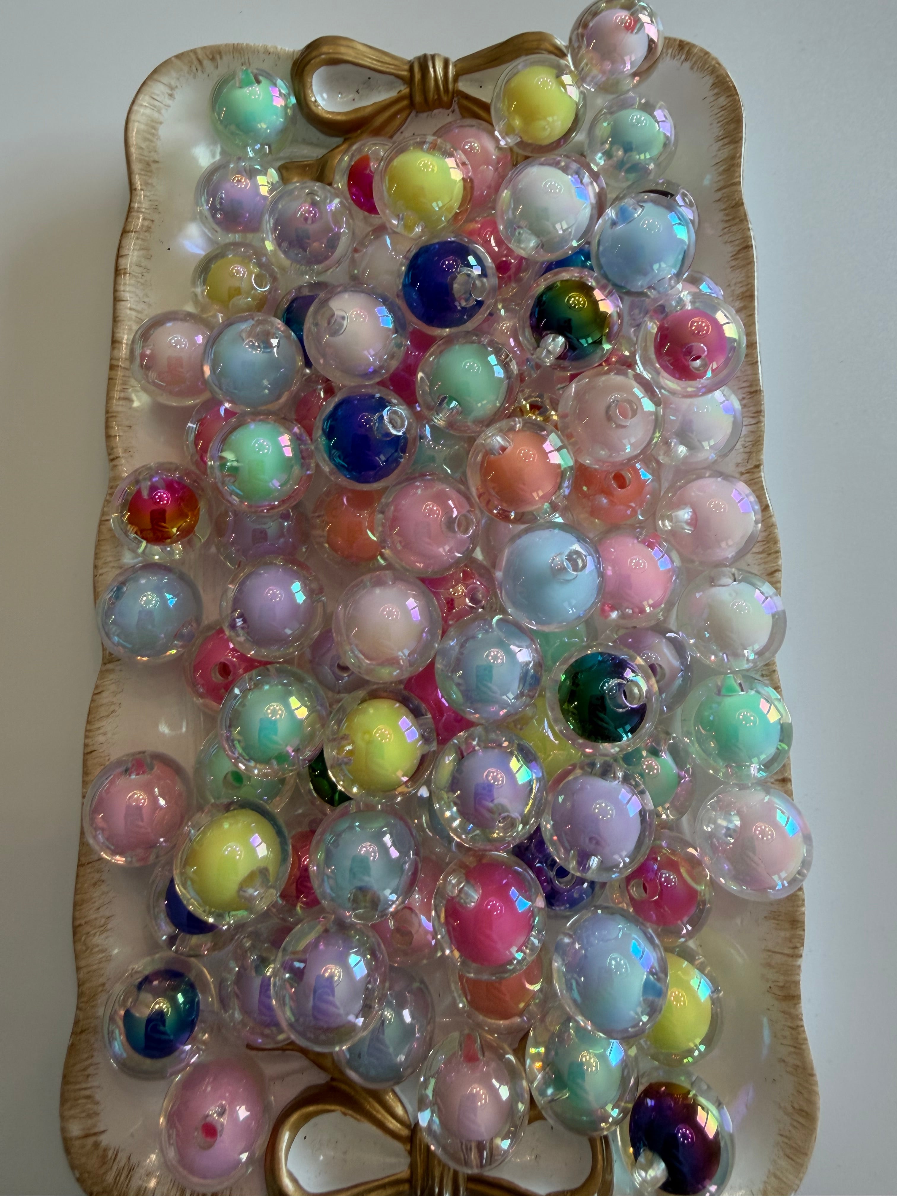 UV Double Layer 16mm Beads