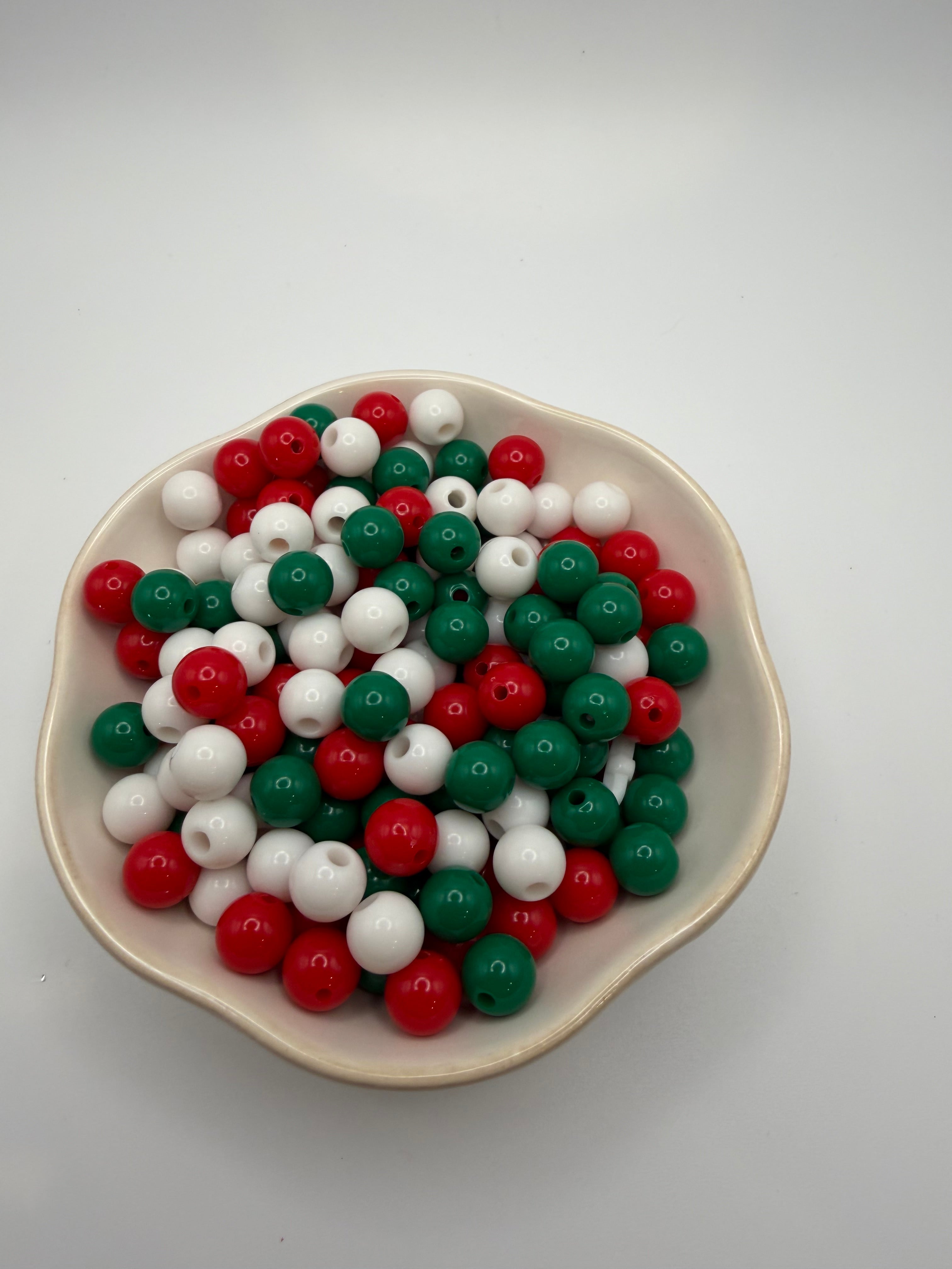 Christmas Spacer Bead Mix