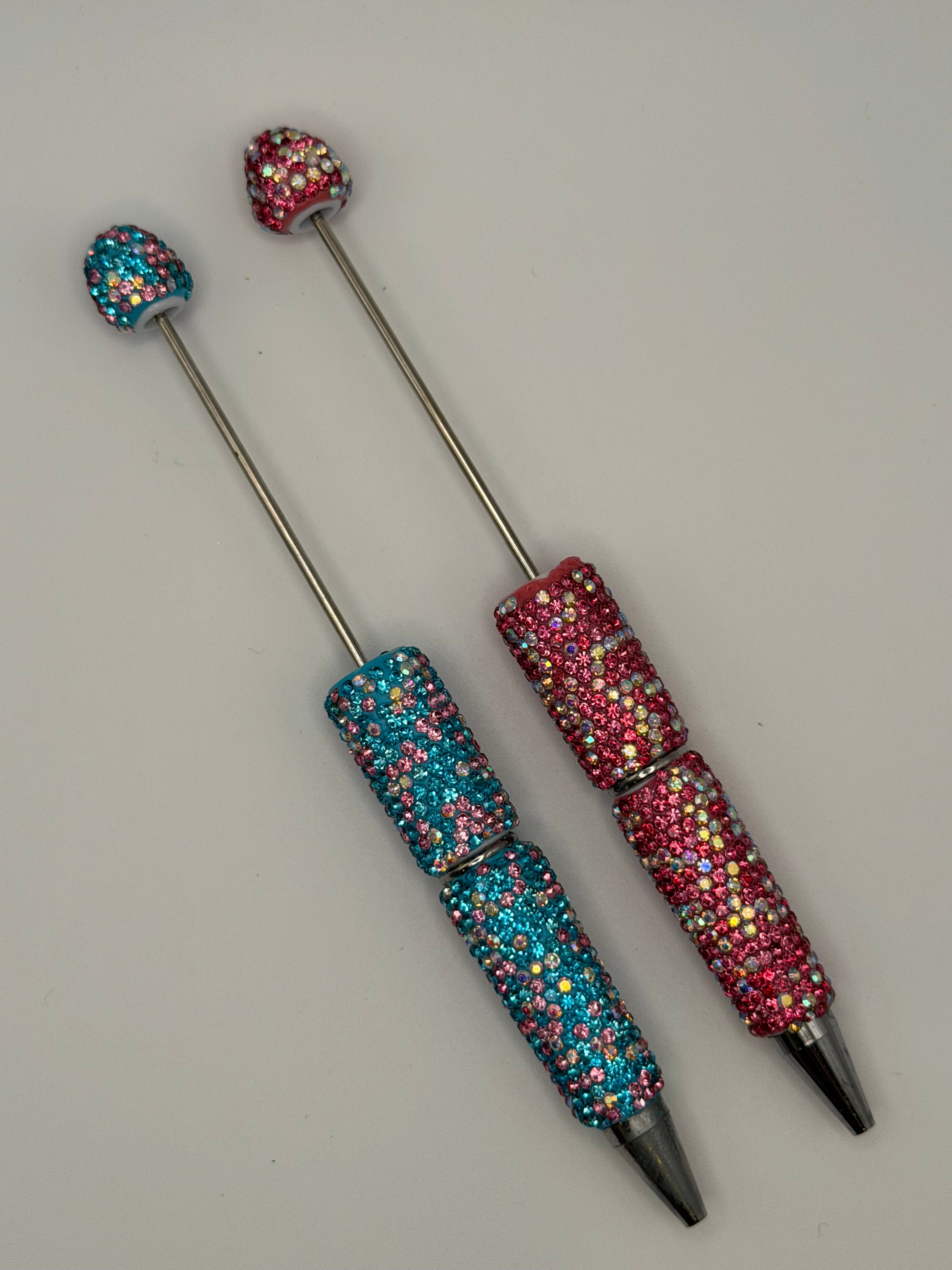 Rhinestone Scatter Beadable Pen Blank