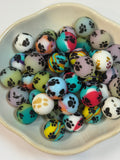 Paw Silicone Beads