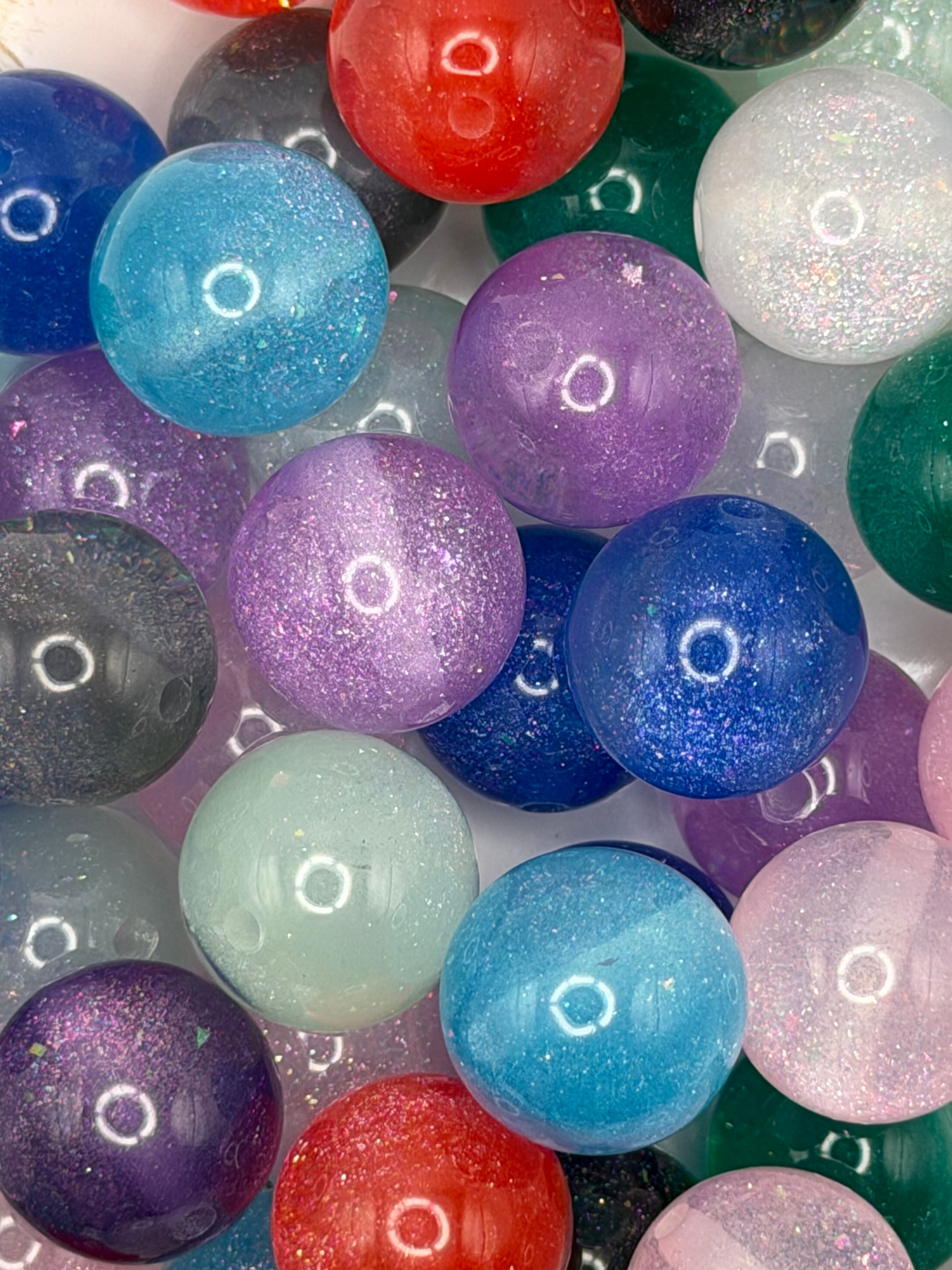 Luminous Glitter Beads