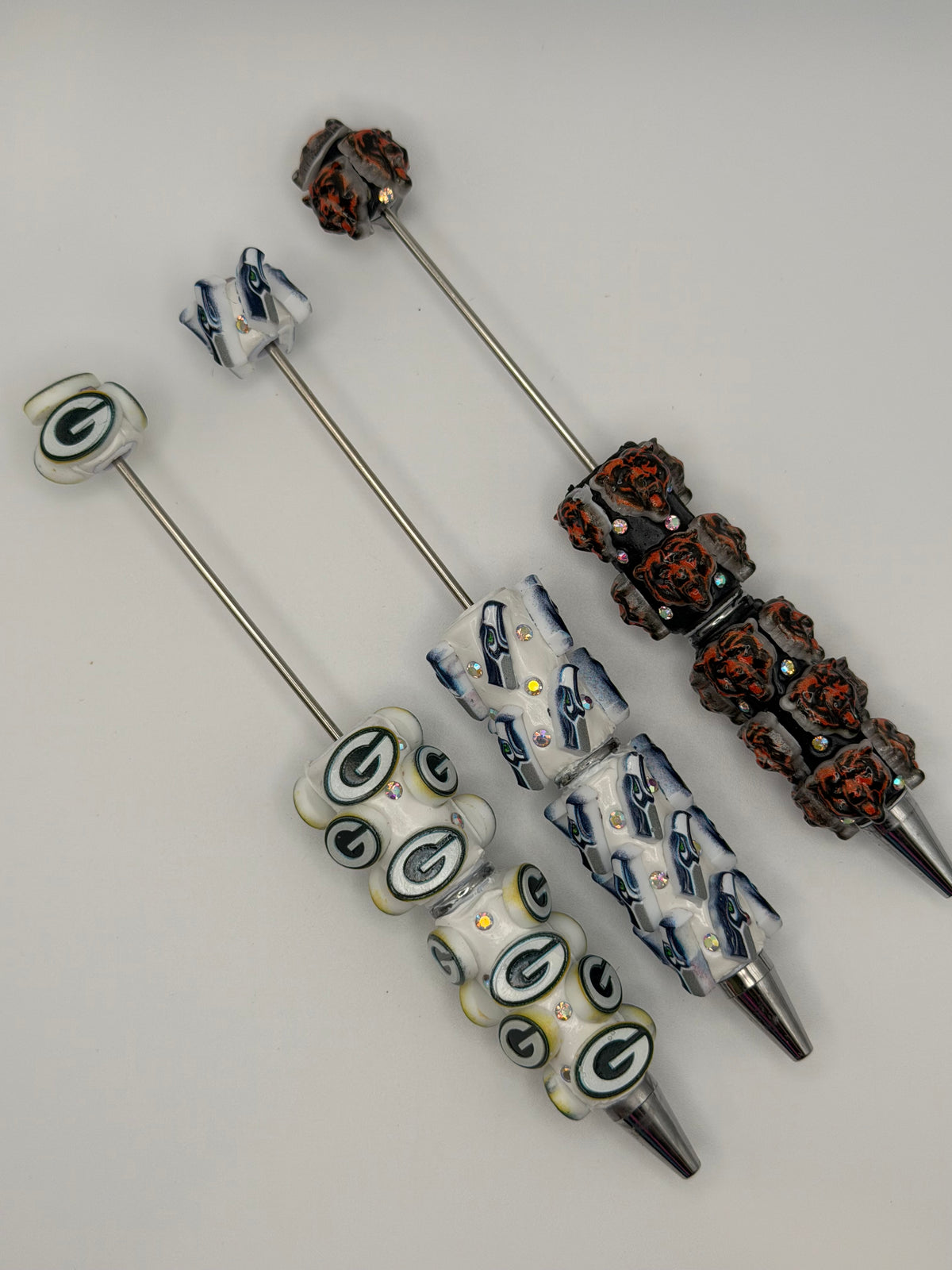Football Beadable Pen Blanks