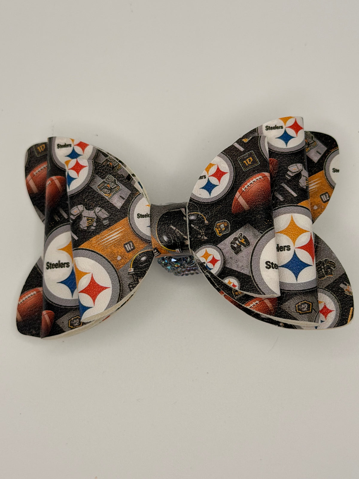 Football Bow Beads