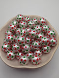 Christmas Polka Dot Beads