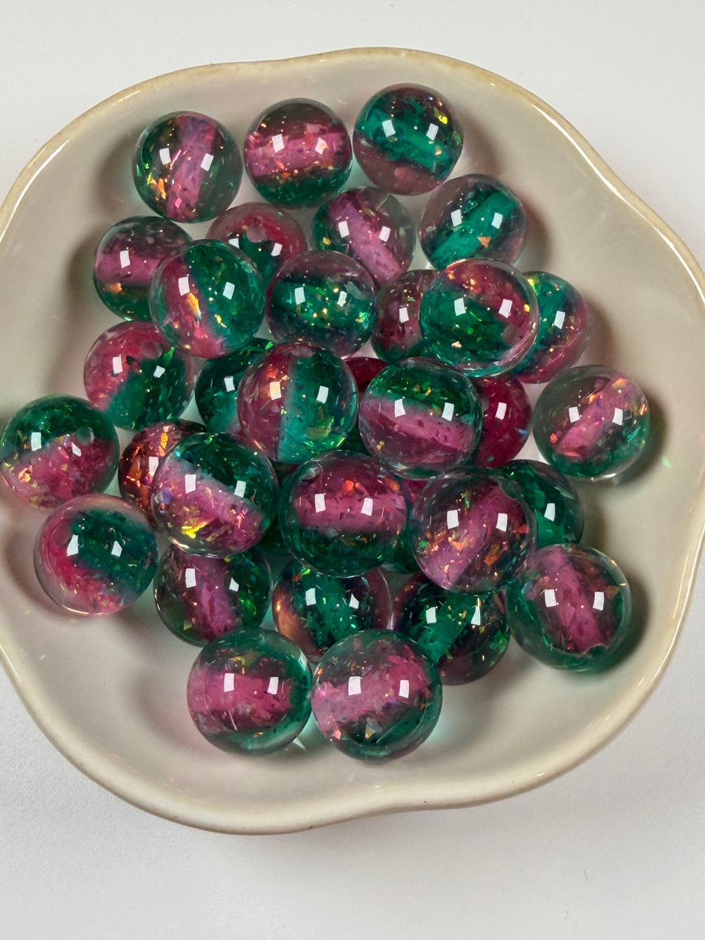 Chunky Glitter Beads
