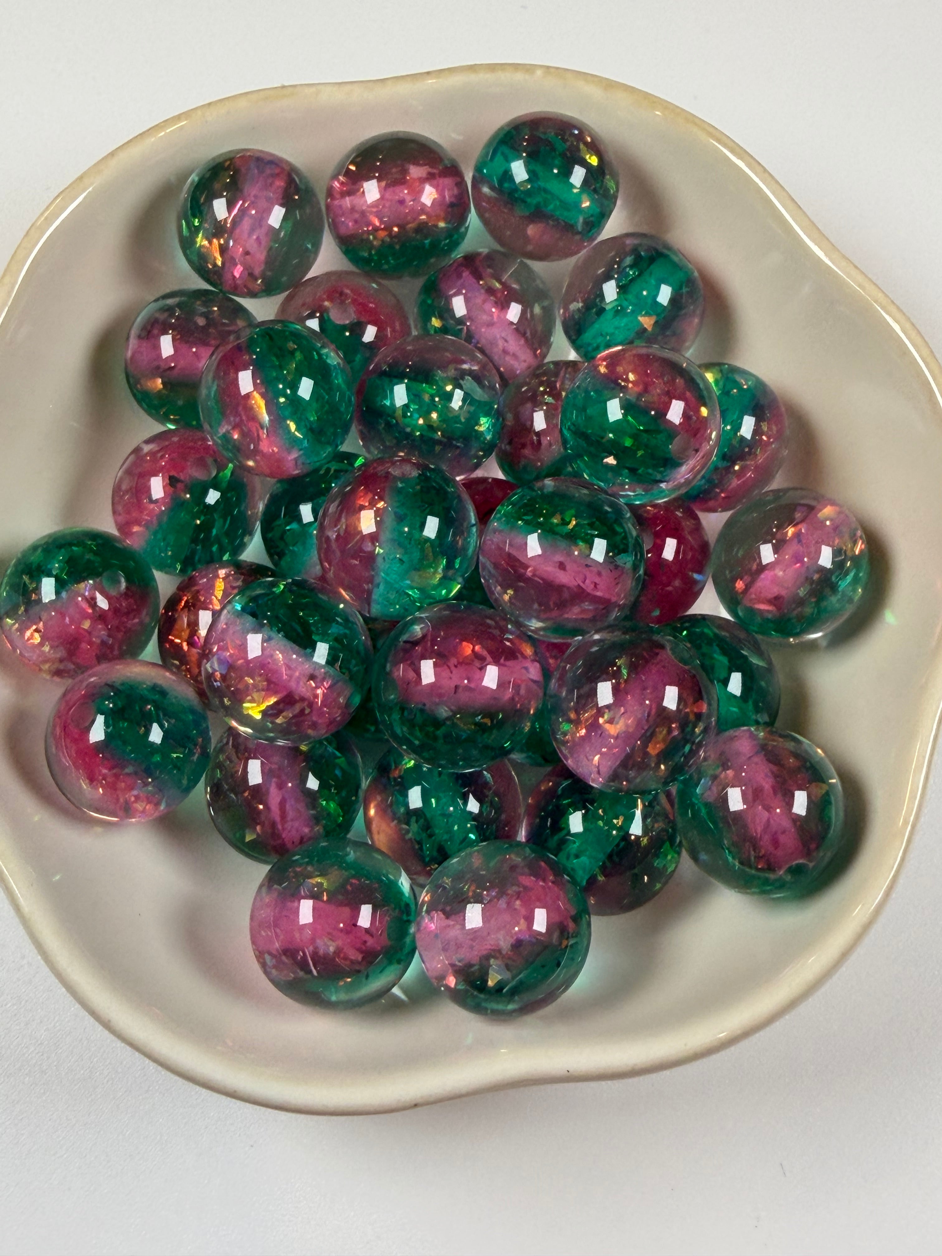 Chunky Glitter Beads