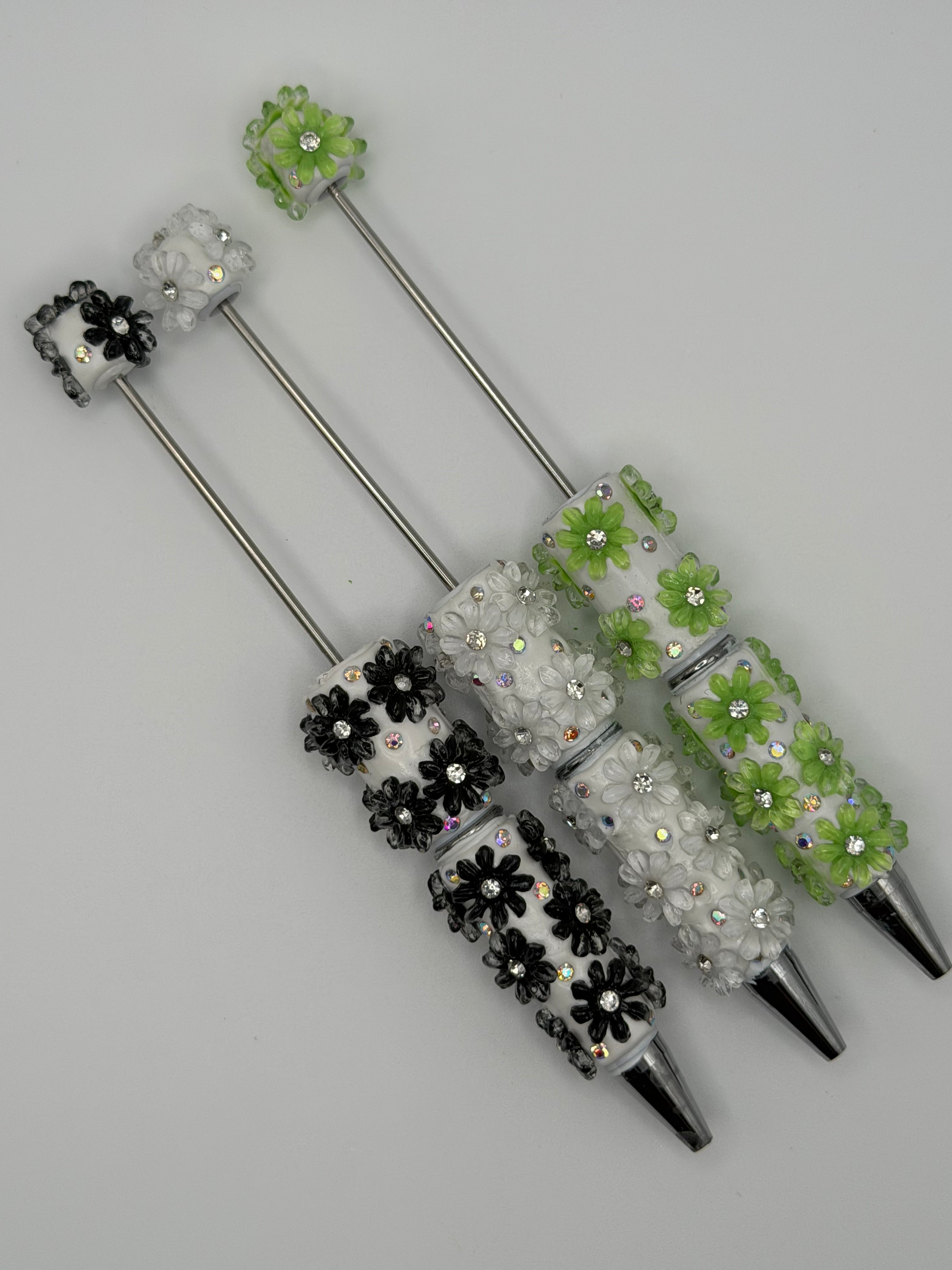 Floral Beadable Pen Blanks