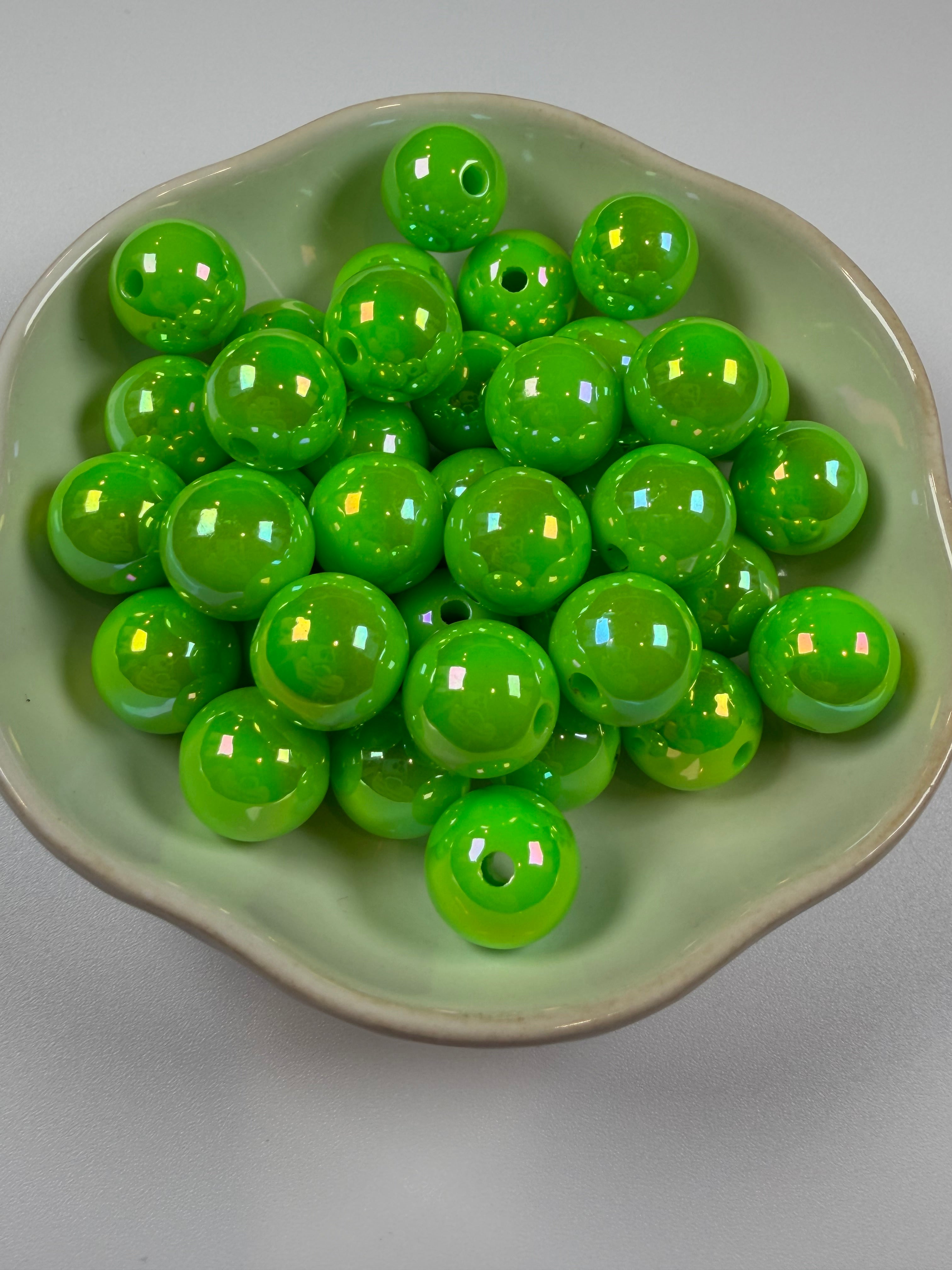 UV Coated 16mm Beads