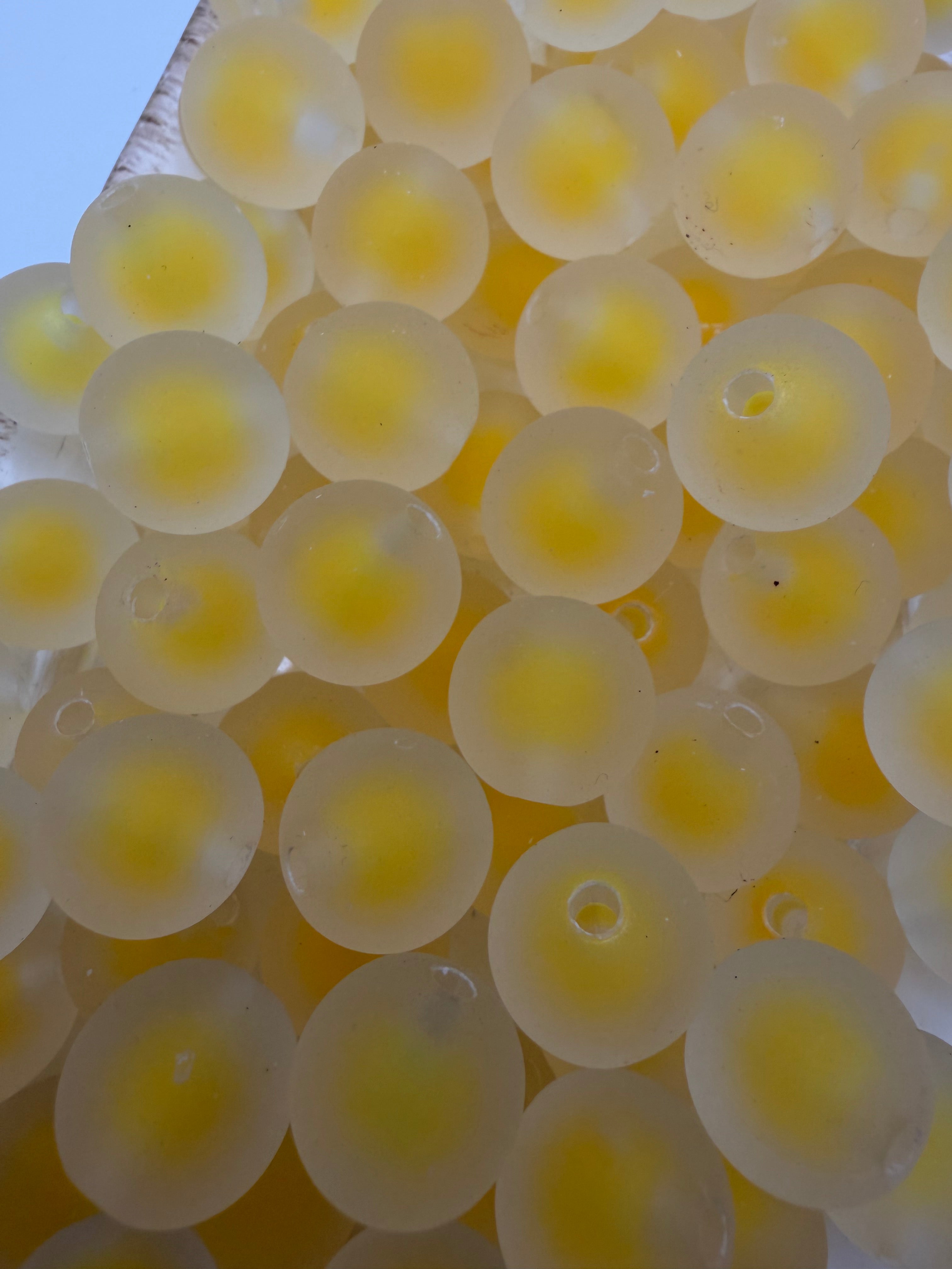 Lemon Drop Beads 16mm