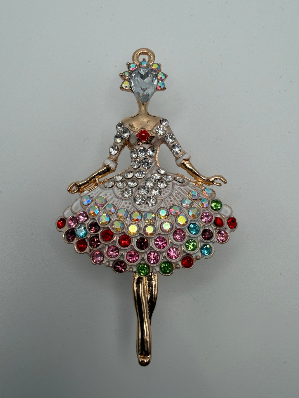 Ballerina Alloy Bead