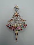 Ballerina Alloy Bead