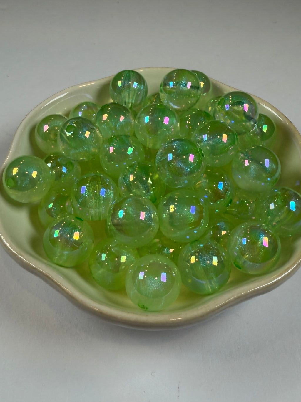 Clear Jelly 16mm Beads